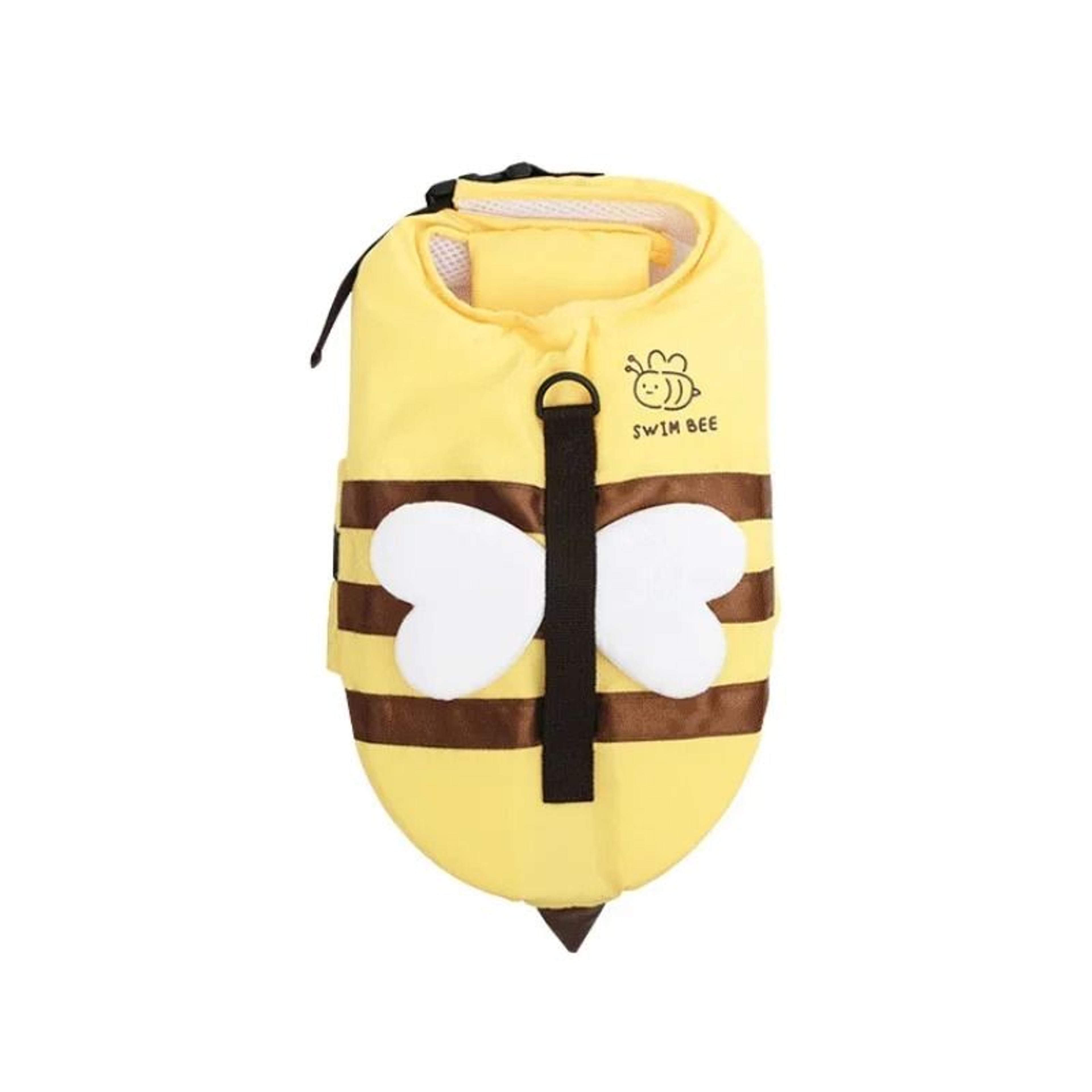 little bee dog life jacket waterproof summer swimsuit harness for puppies and dogs