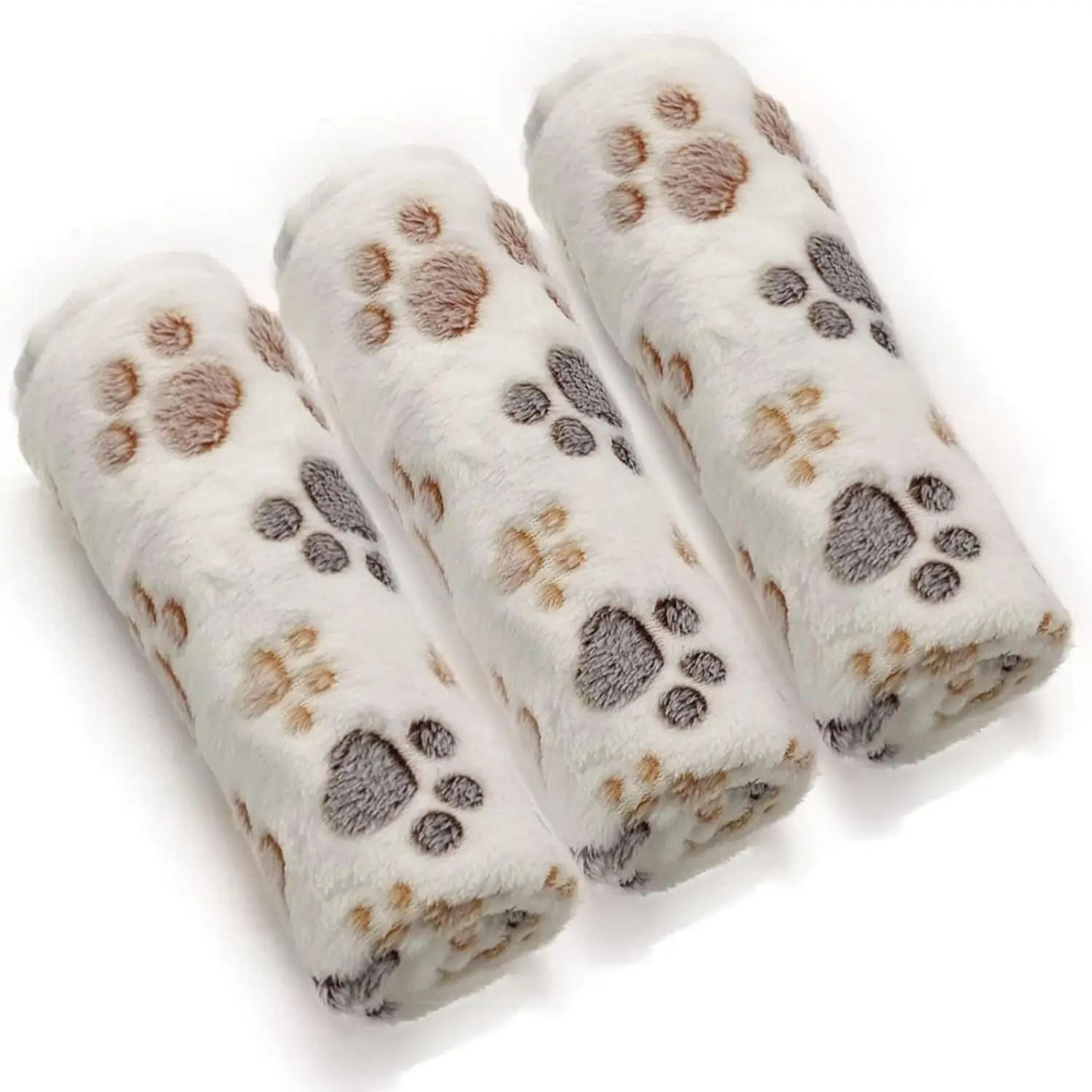 super soft fleece pet blanket warm flannel sleep mat for dogs and cats