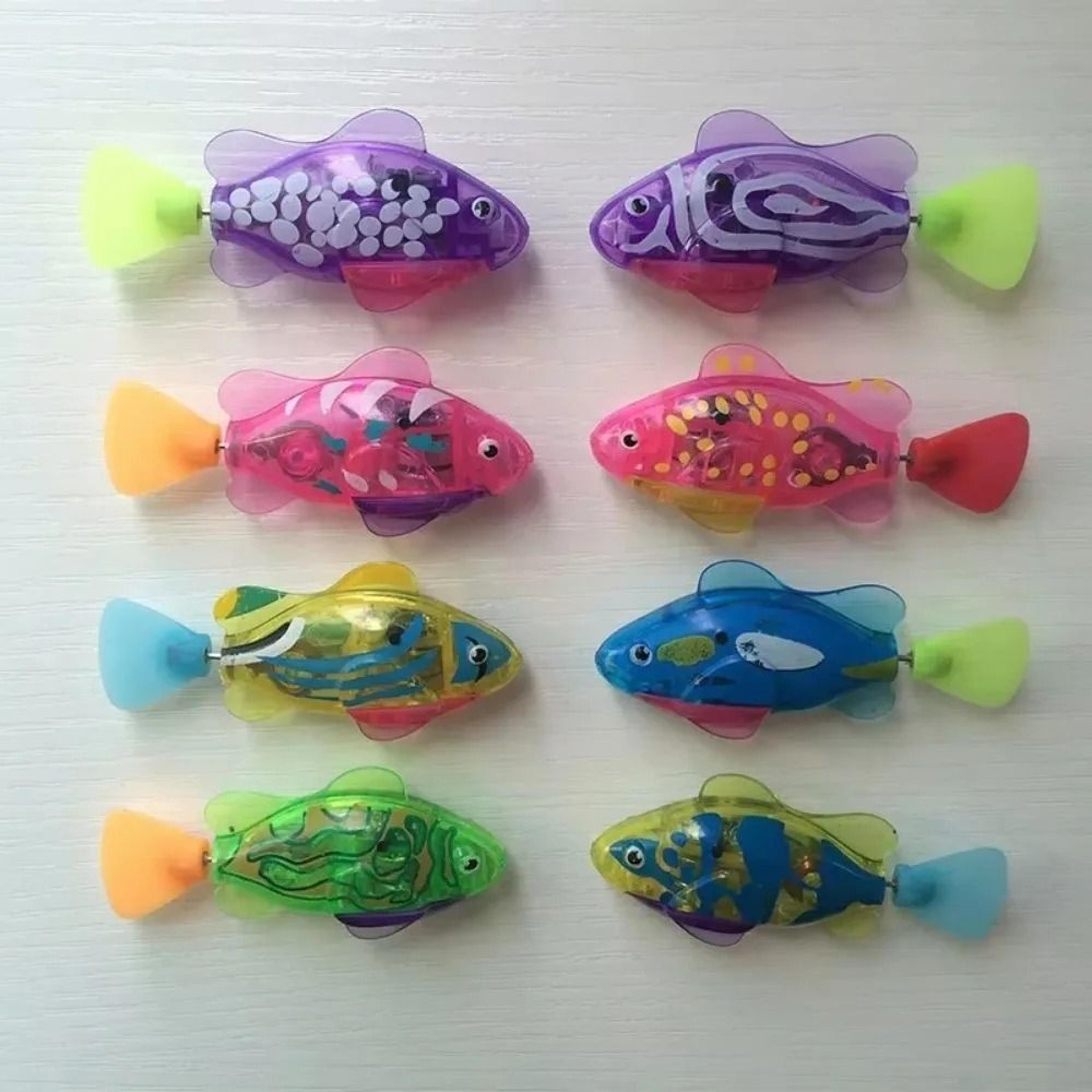 led interactive robot fish cat toy electric swimming fish for hunting and play