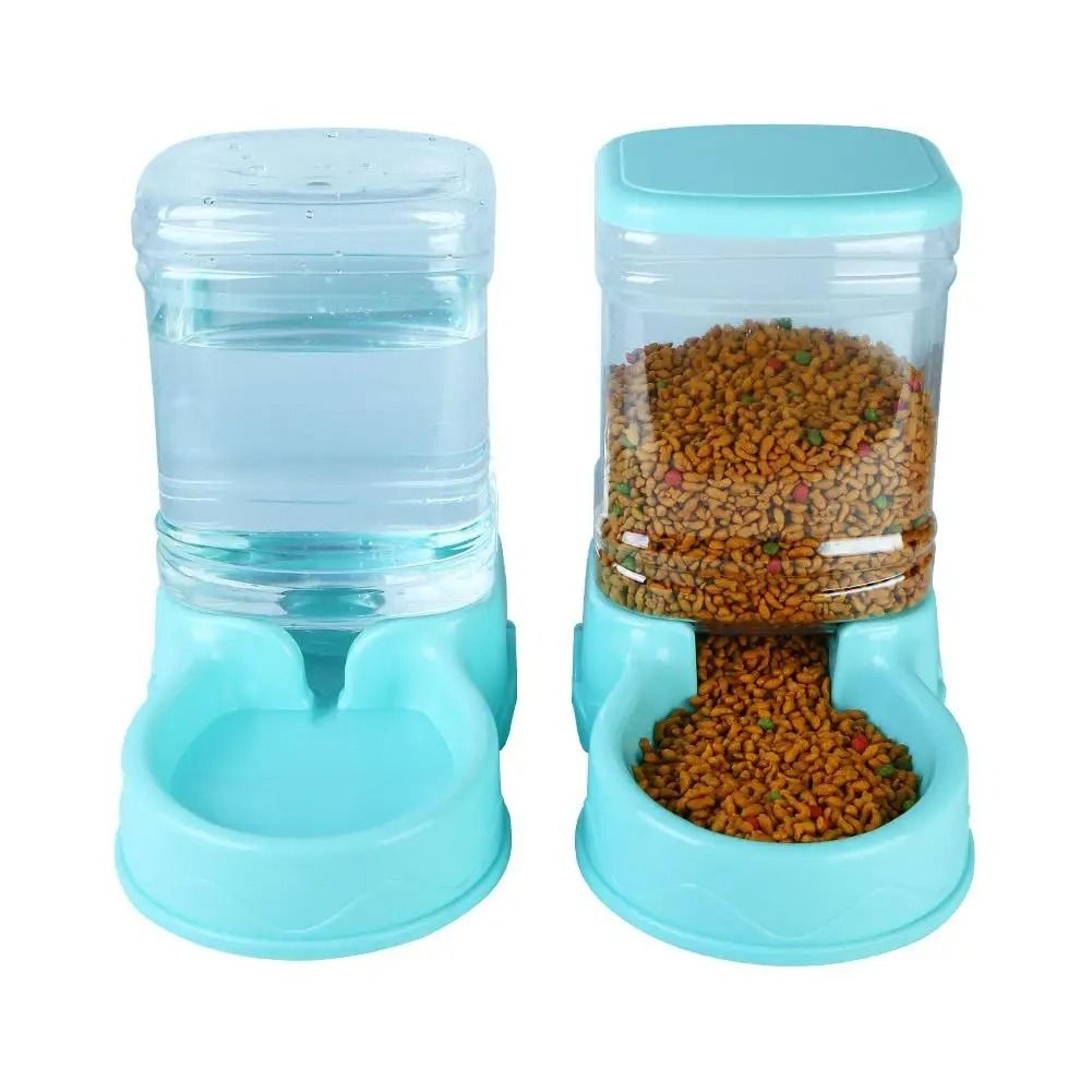 automatic 3 8l pet feeder water dispenser bowl large capacity for cats and dogs