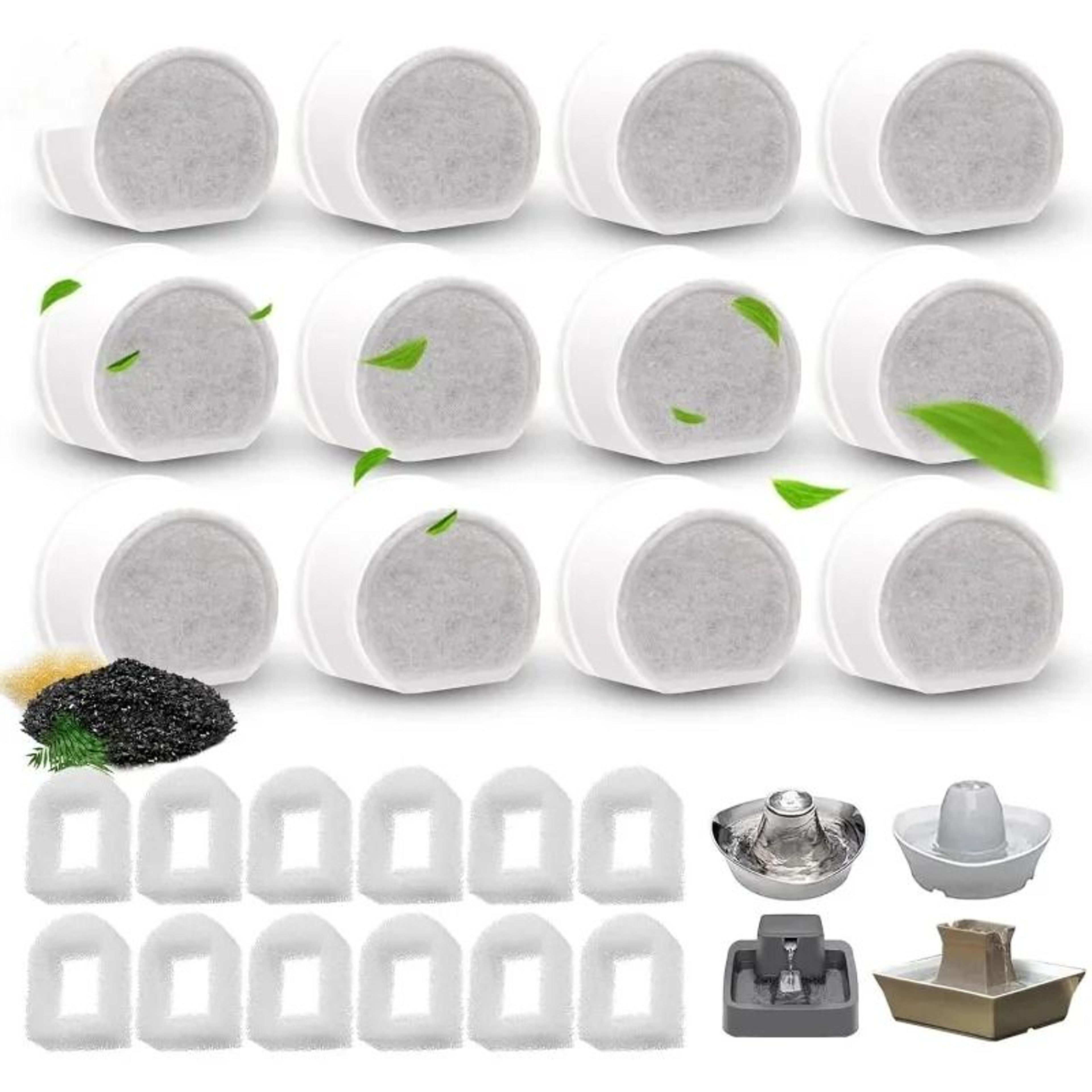 pet fountain filters replacement set for petsafe avalon pagoda sedona