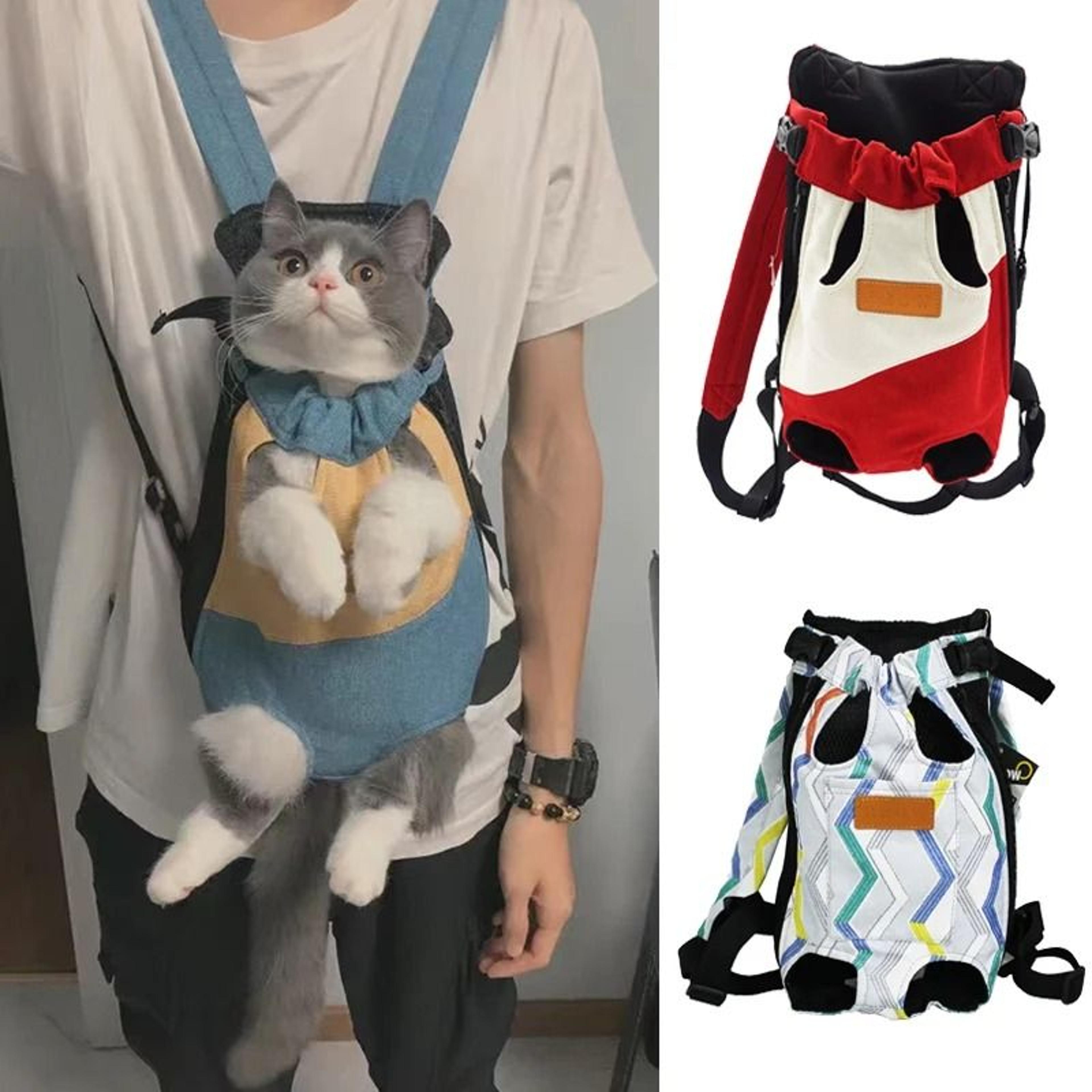 outdoor cat carrier backpack for walking riding and travel