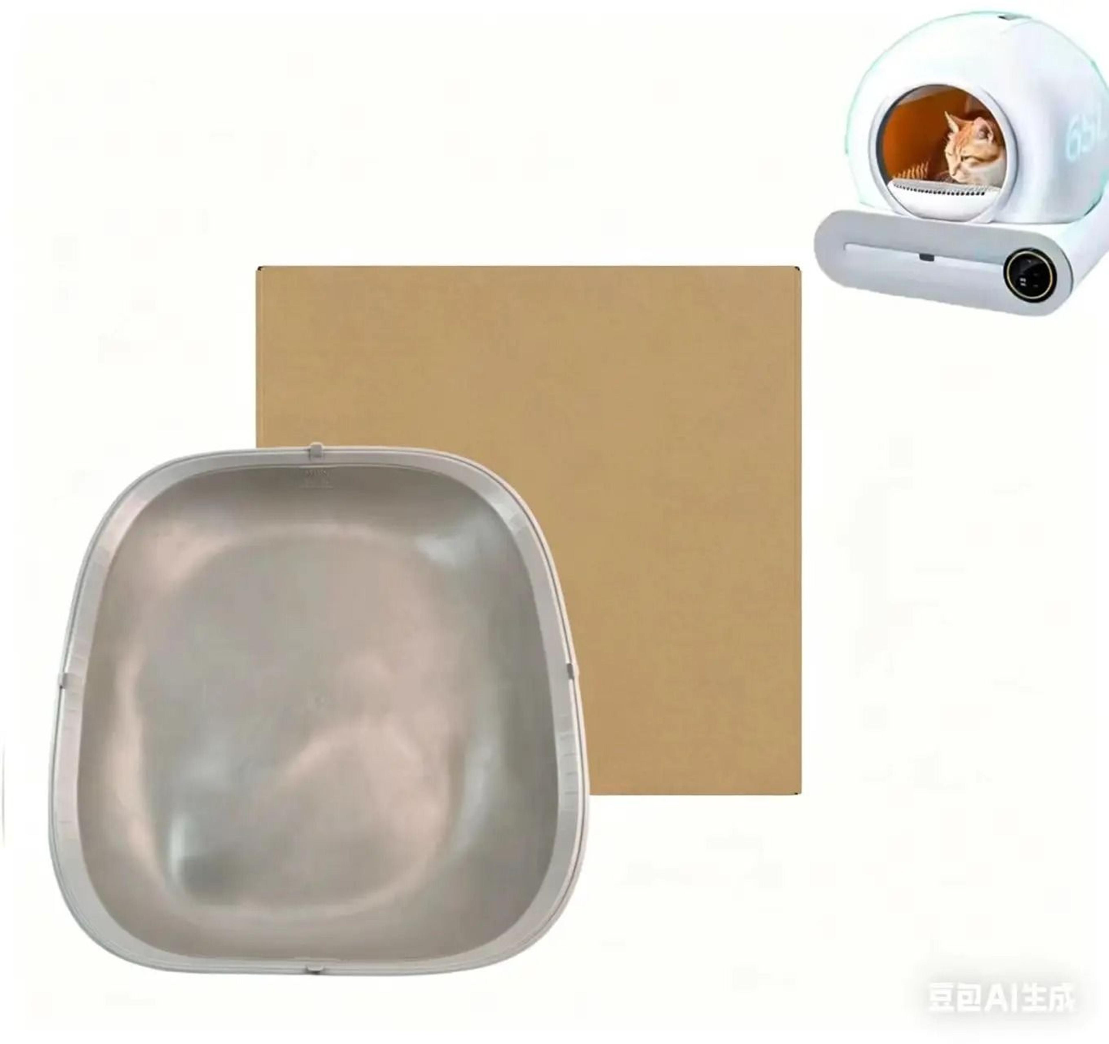 automatic cat litter box filter bin door replacement accessory
