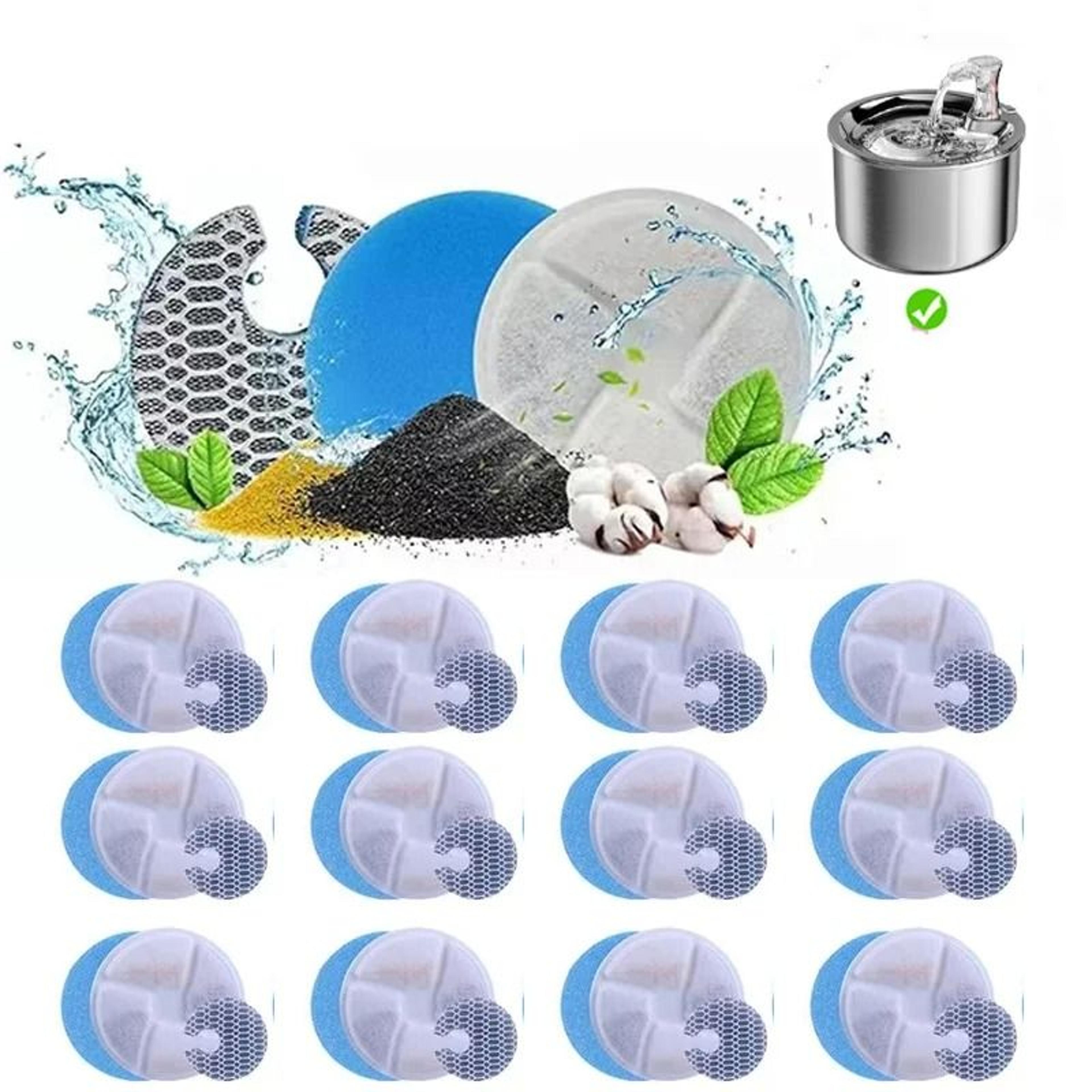 activated carbon cat water fountain filters for 2l stainless dispenser