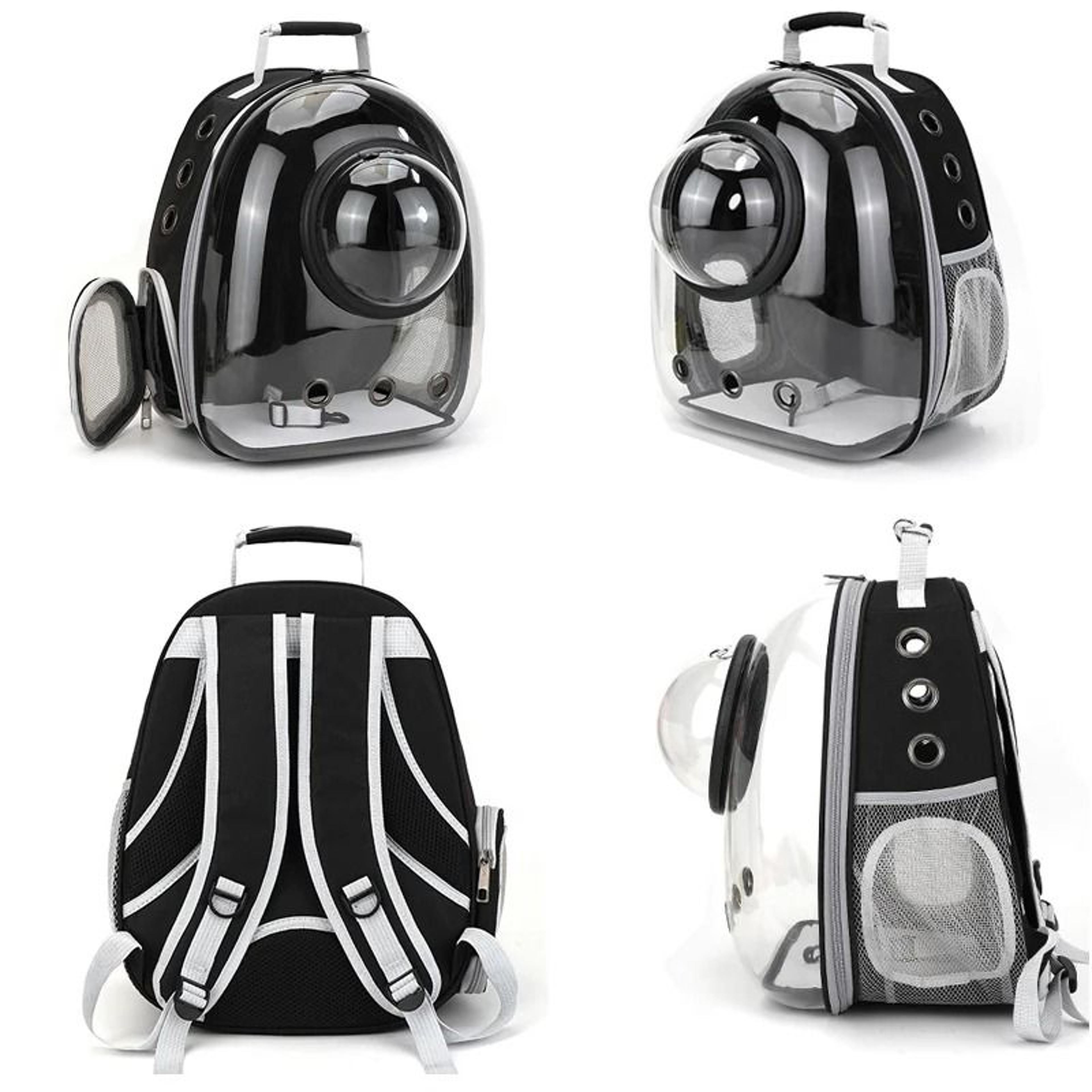 breathable space capsule cat backpack carrier