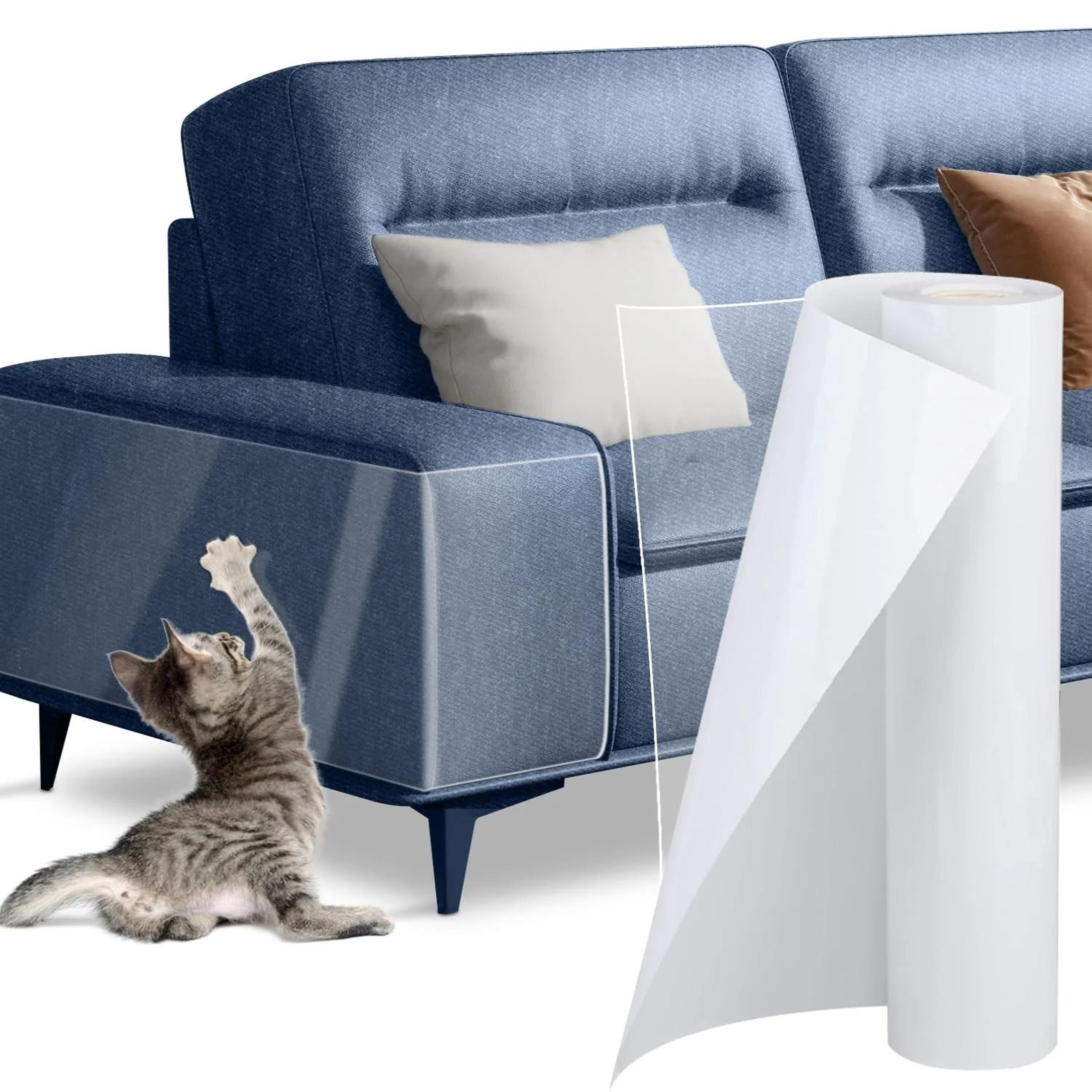 transparent cat scratch deterrent tape for sofa furniture protection