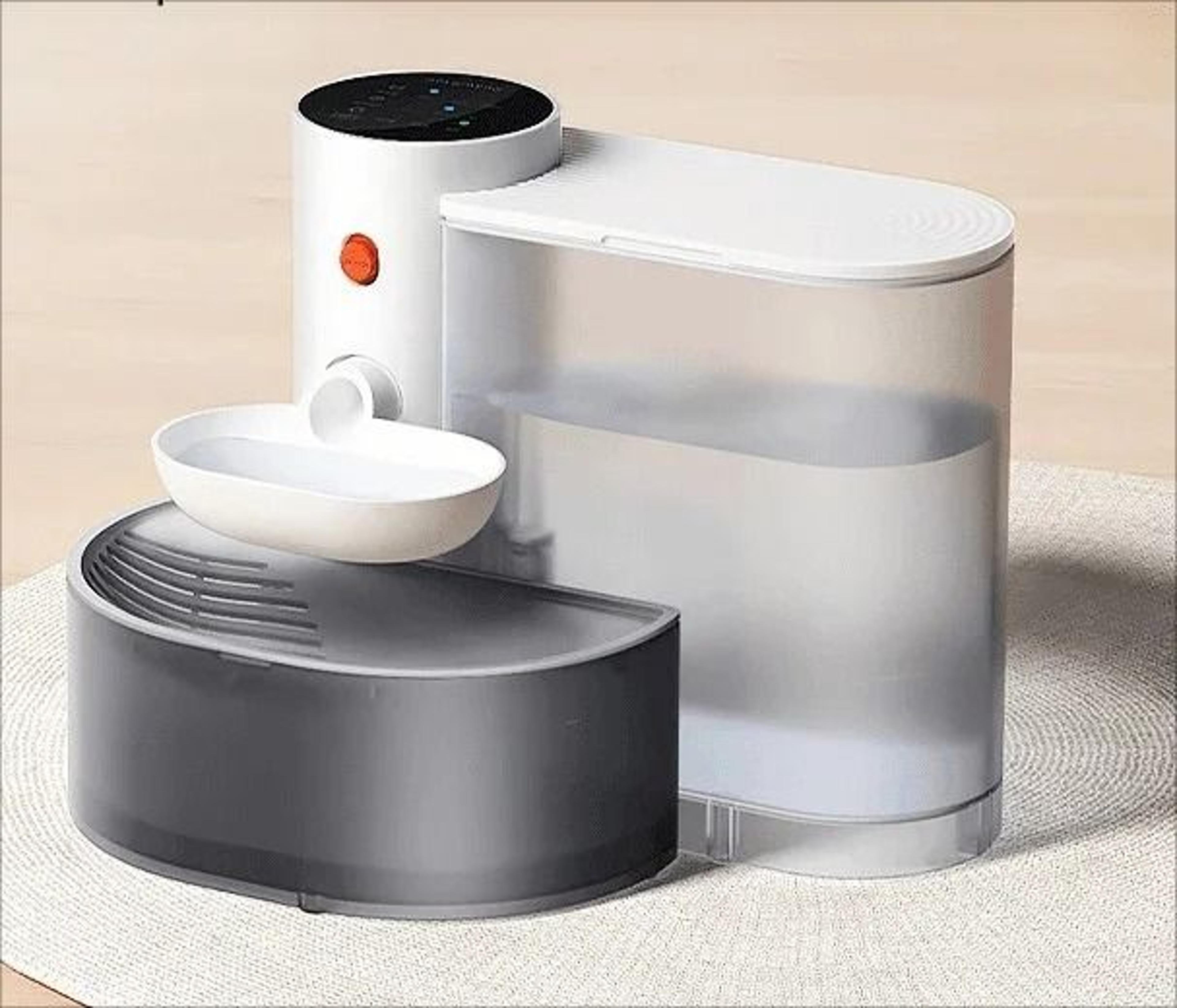 rechargeable pet water dispenser with running water for cats and dogs