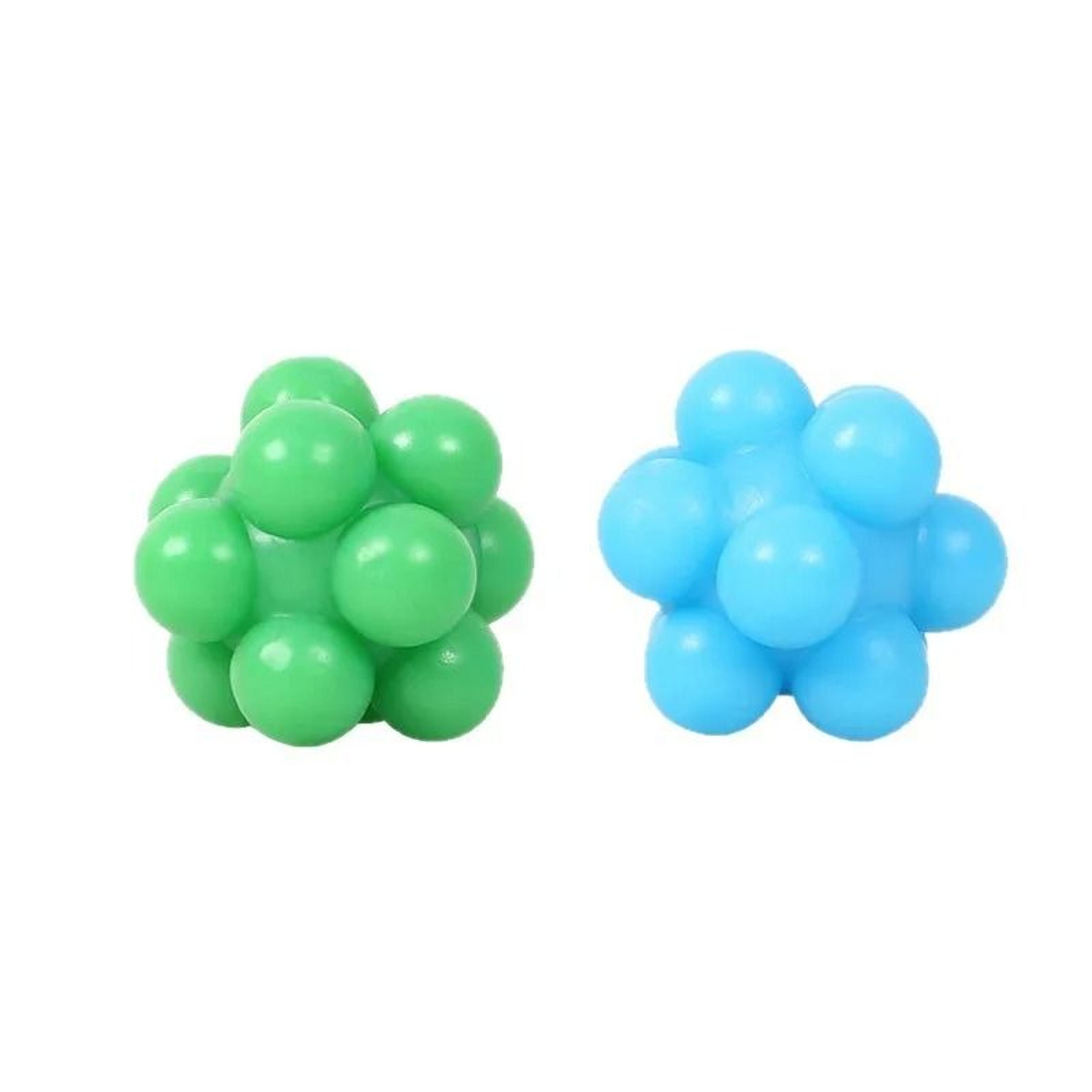 bouncy cat chew toy high elasticity bite resistant ball for kittens teeth cleaning