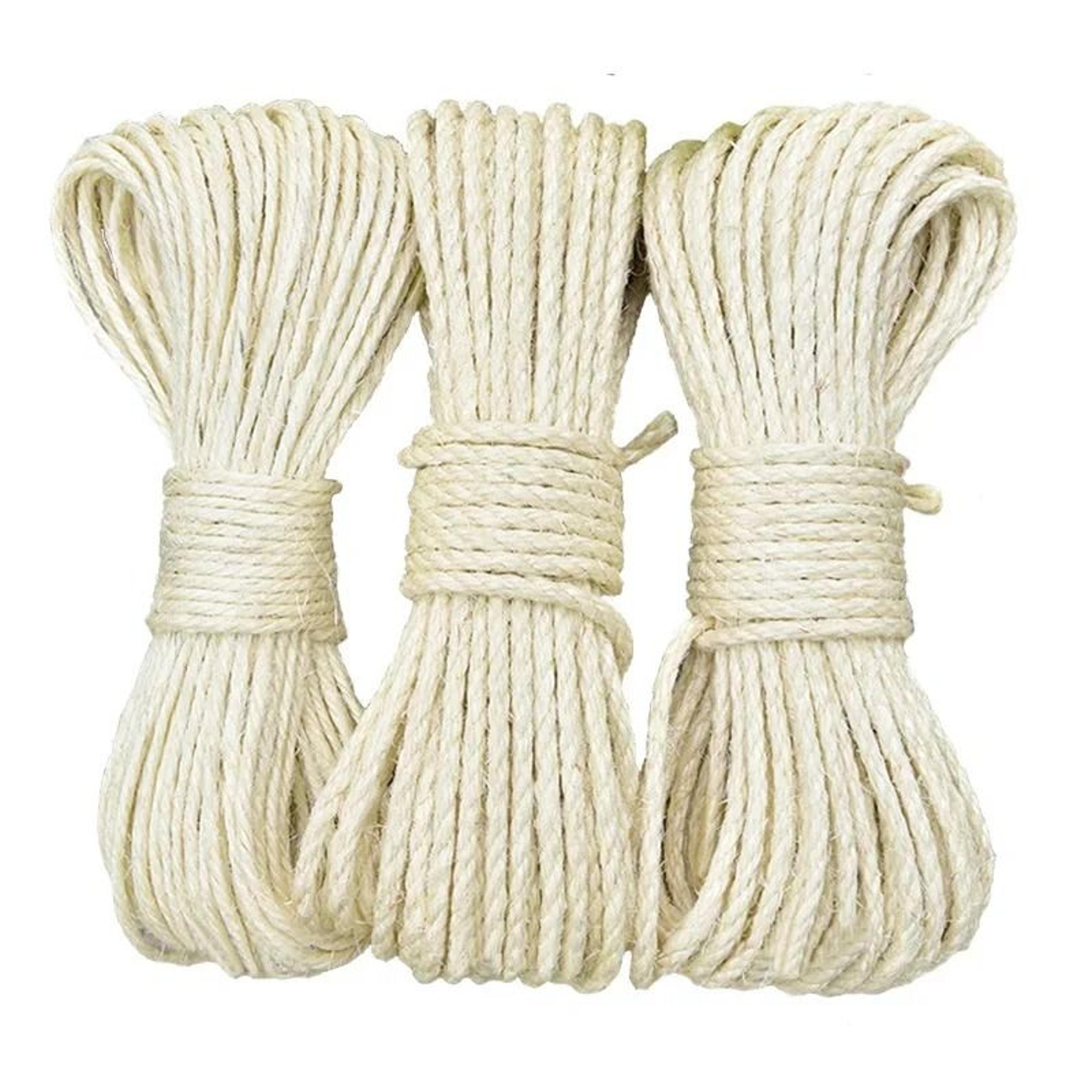 natural sisal rope for cat scratching post repair