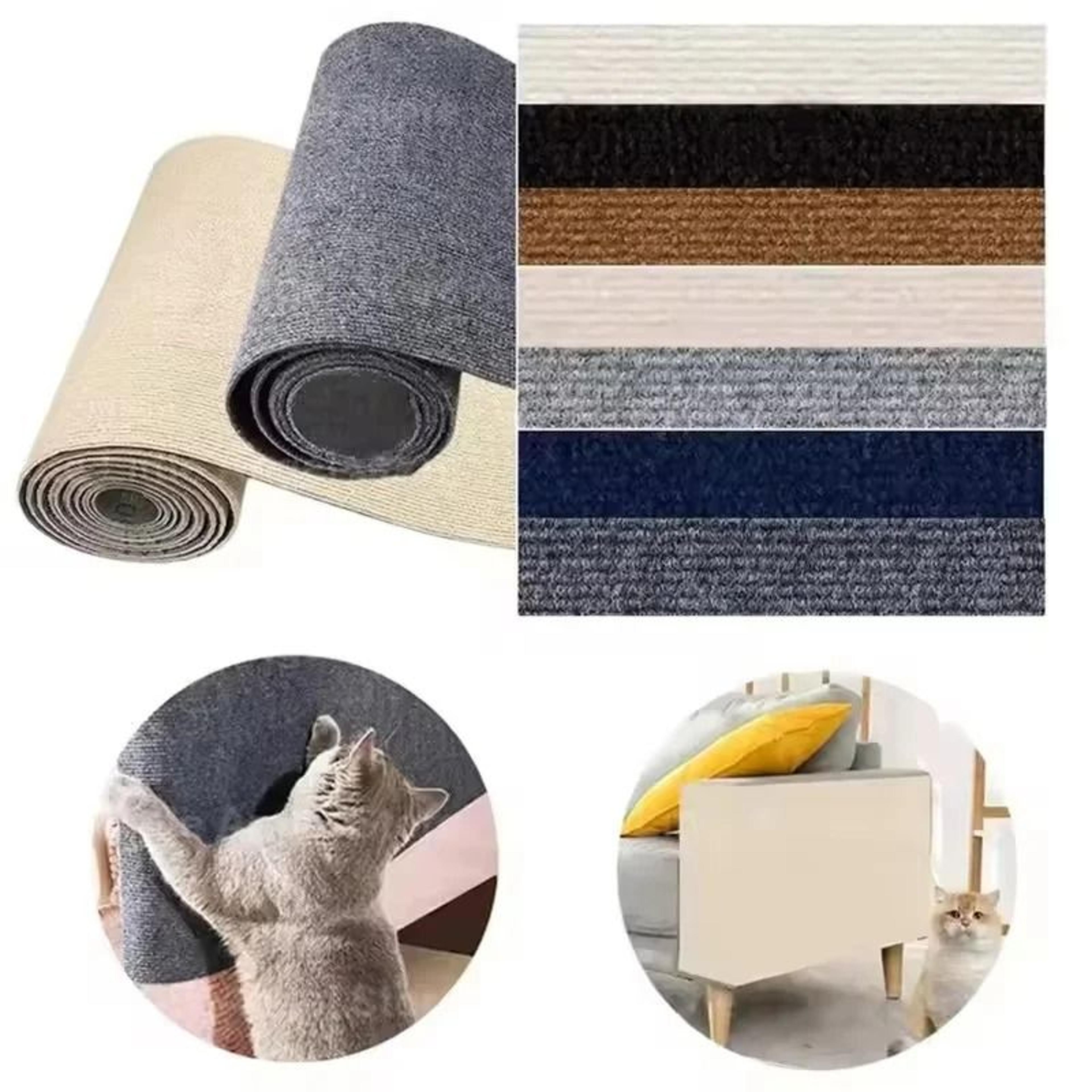 self adhesive cat scratch protector mat for sofas and walls
