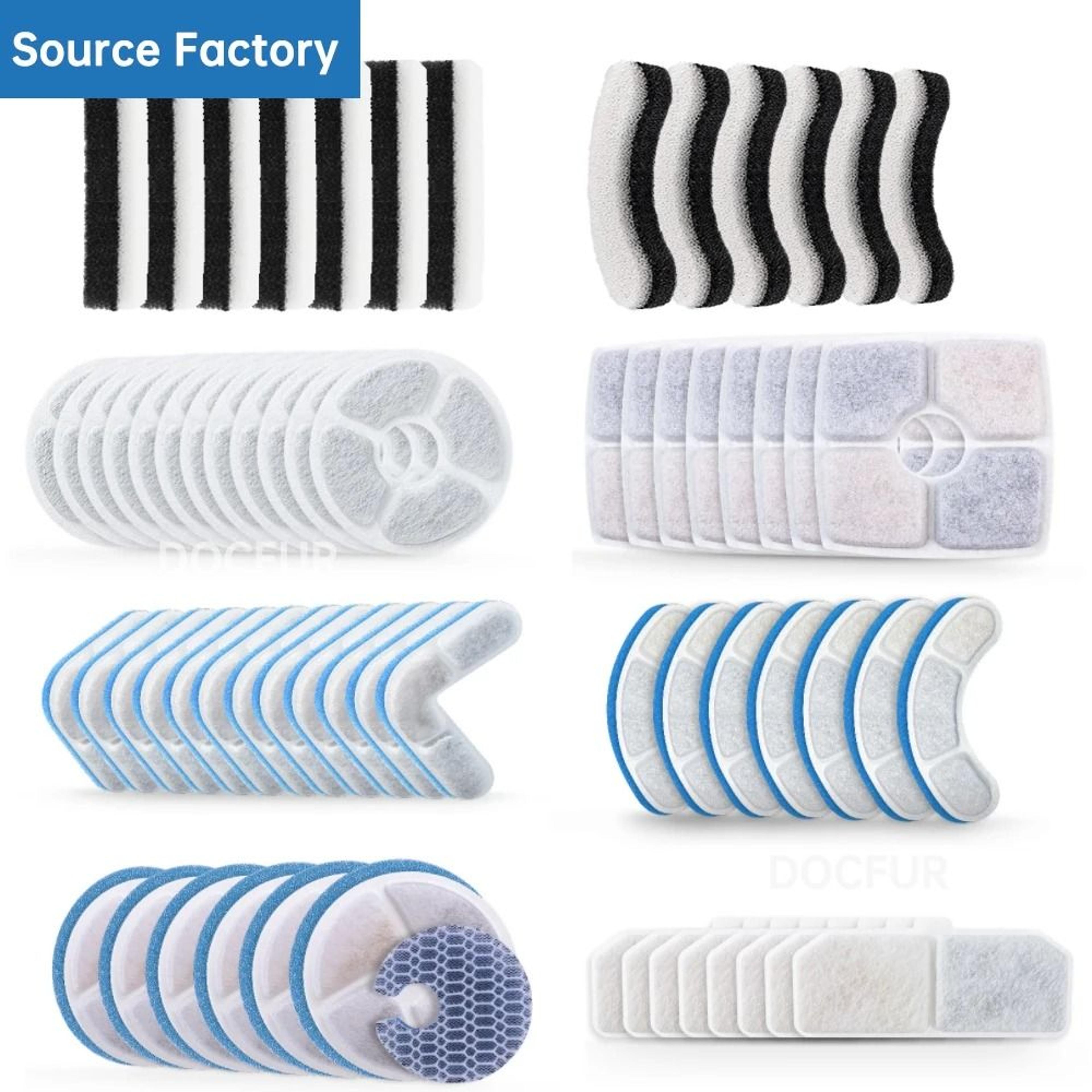 cat water fountain replacement filters for fresh pet drinking water