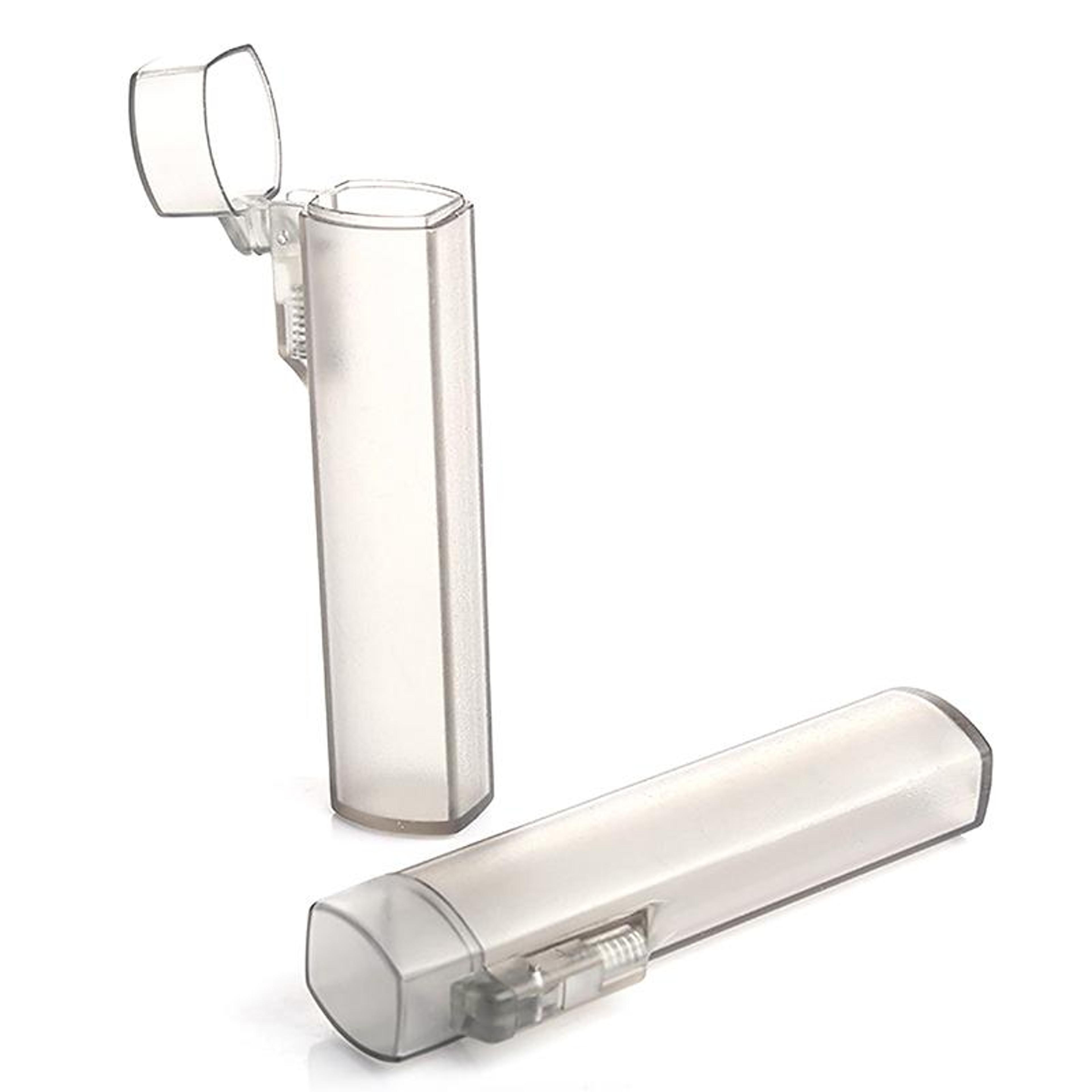 transparent mini storage box for bandages cotton swabs toothpicks and travel items