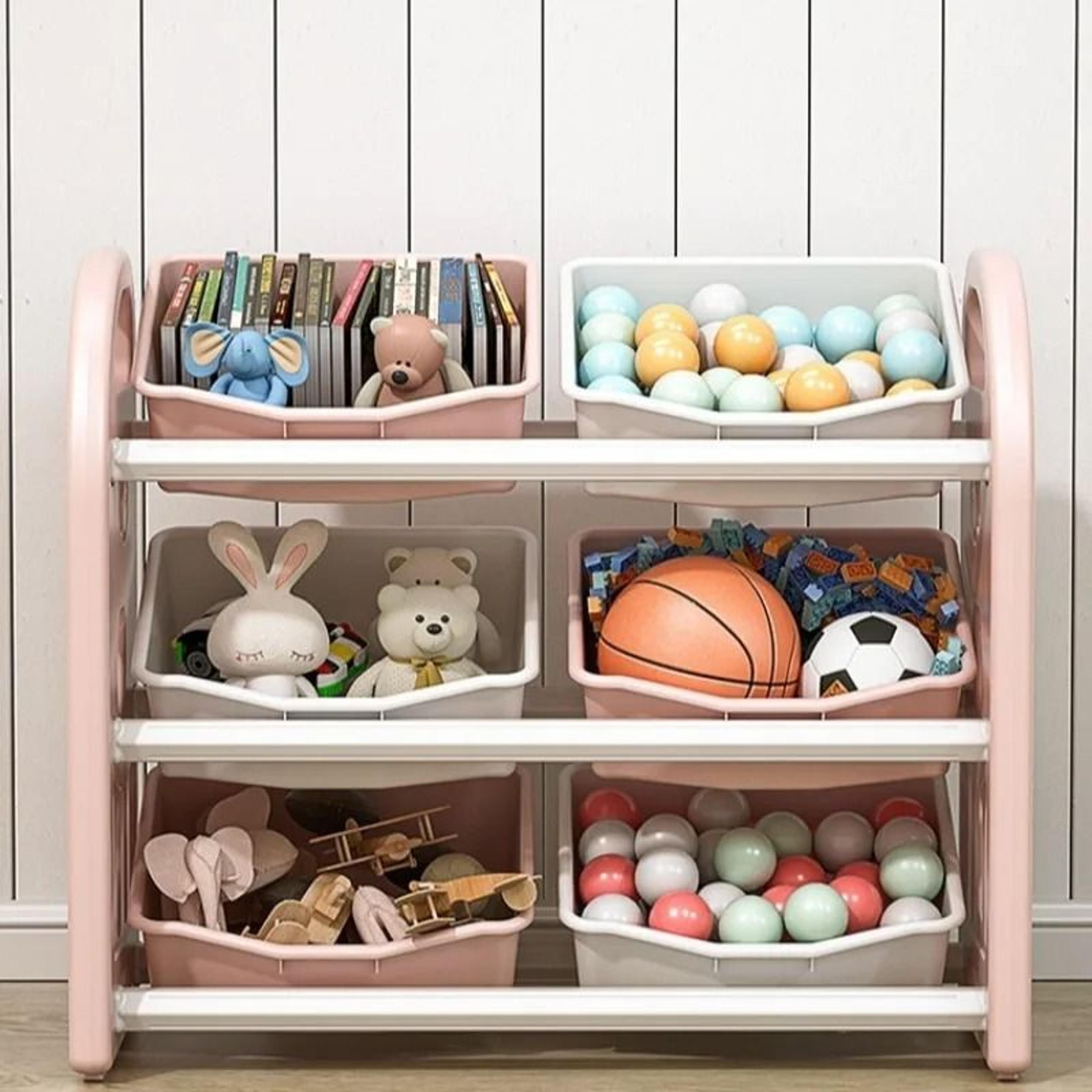 large capacity toy storage cabinet for baby room classification and household organization box