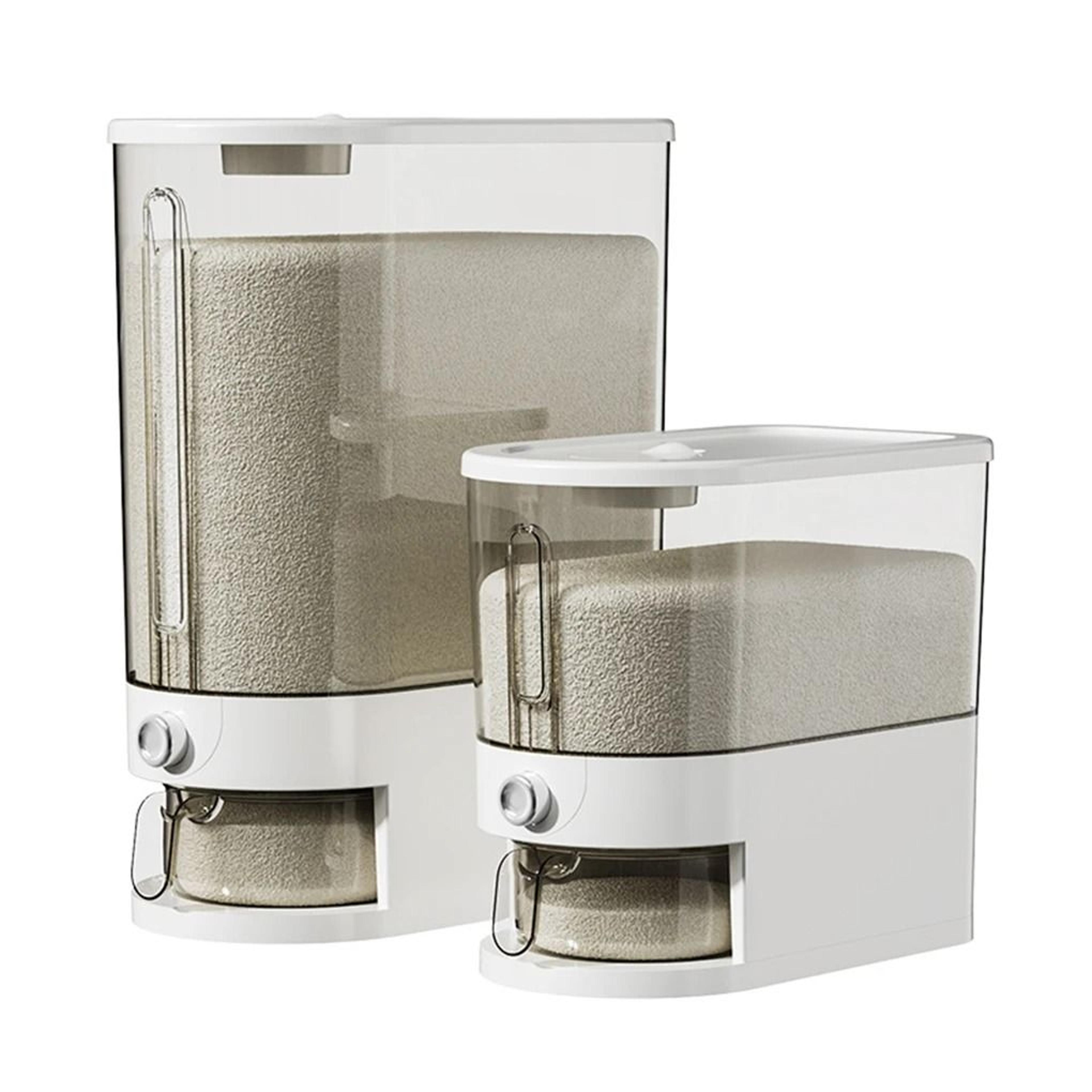 automatic rice dispenser sealed grain storage container