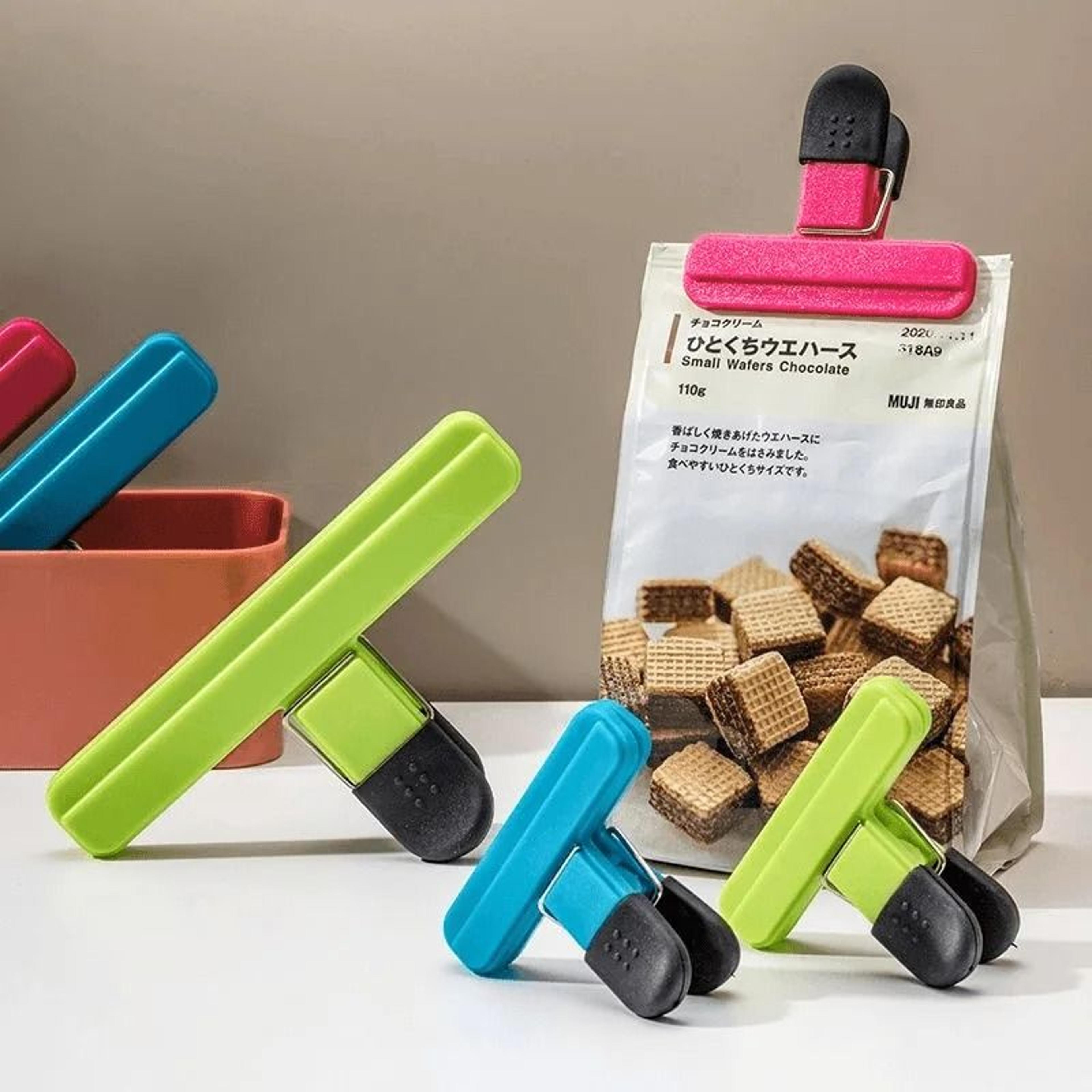 heavy duty chip clips for food bags and snack storage
