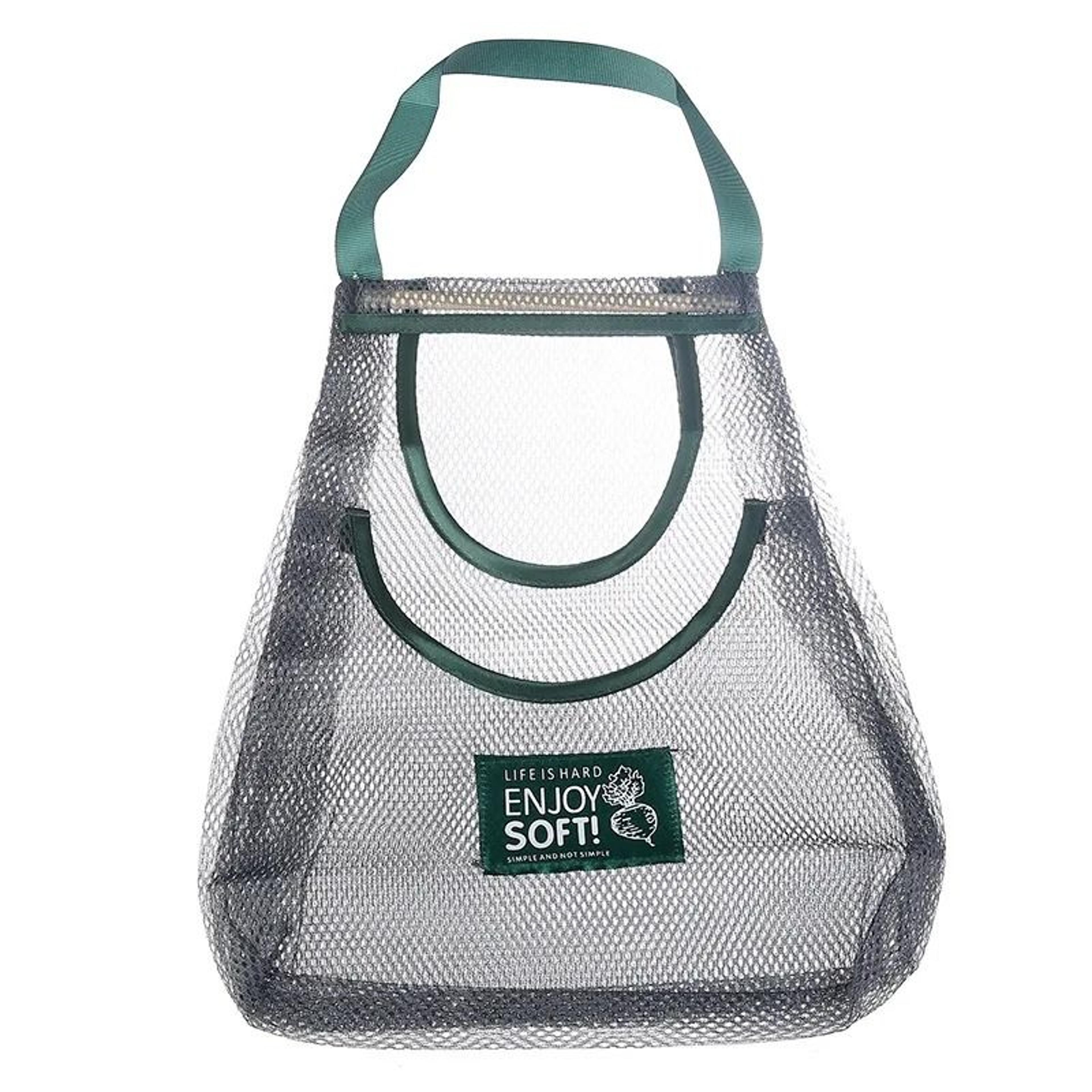 hanging mesh produce bag for kitchen fruit and vegetable storage