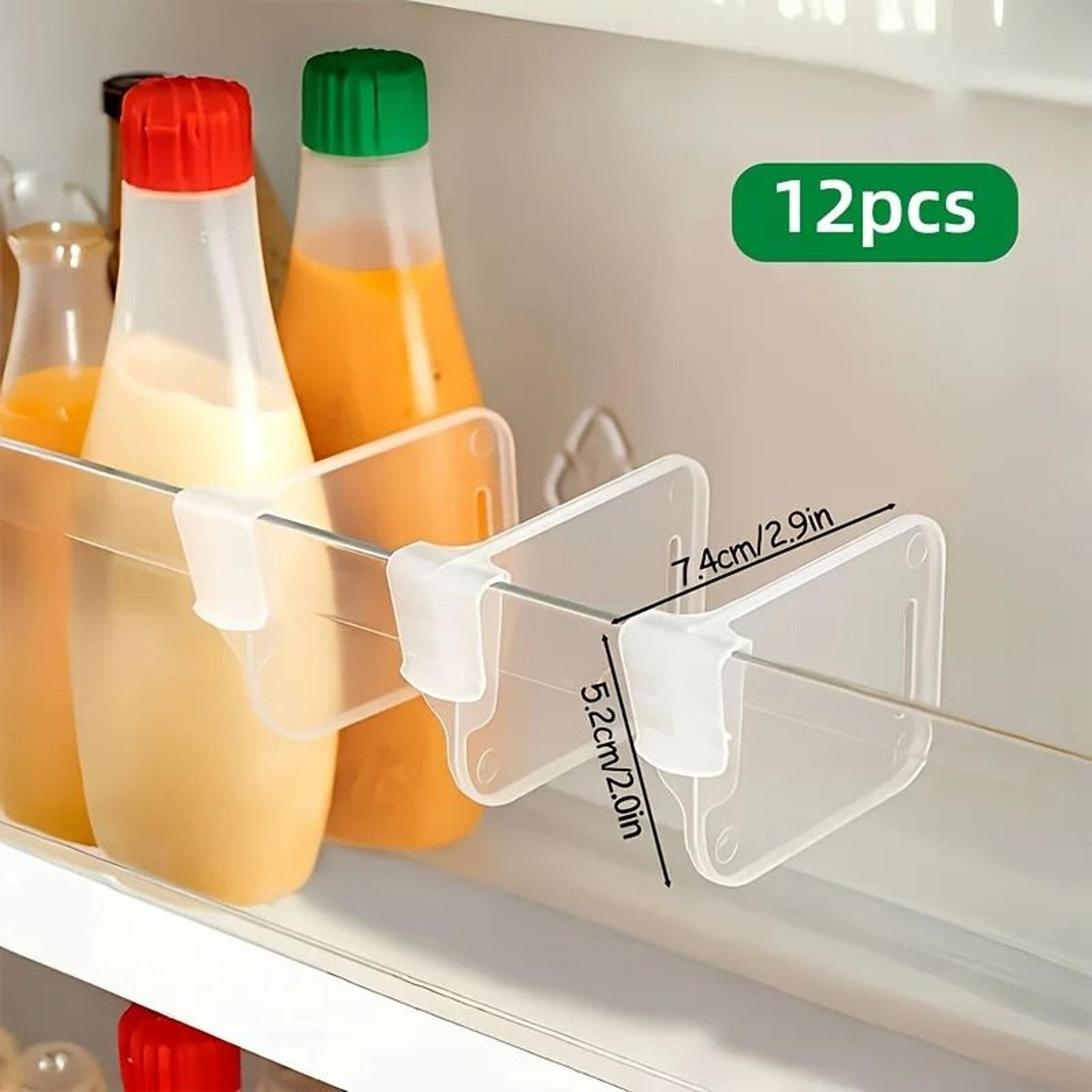 adjustable refrigerator divider boards for organized kitchen bottle can storage and fridge shelves