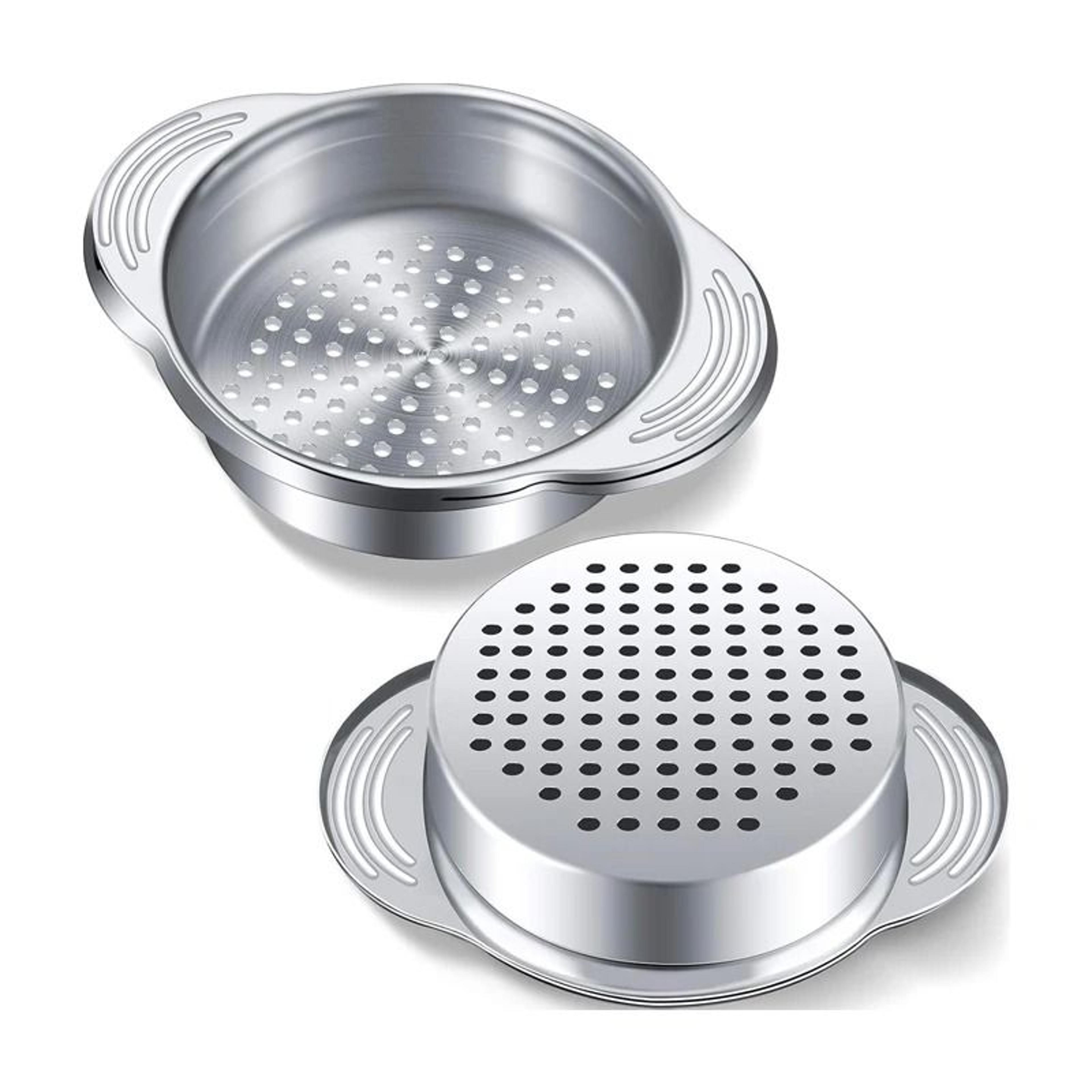 stainless steel tuna can strainer for oil draining vegetables fruits and canned food