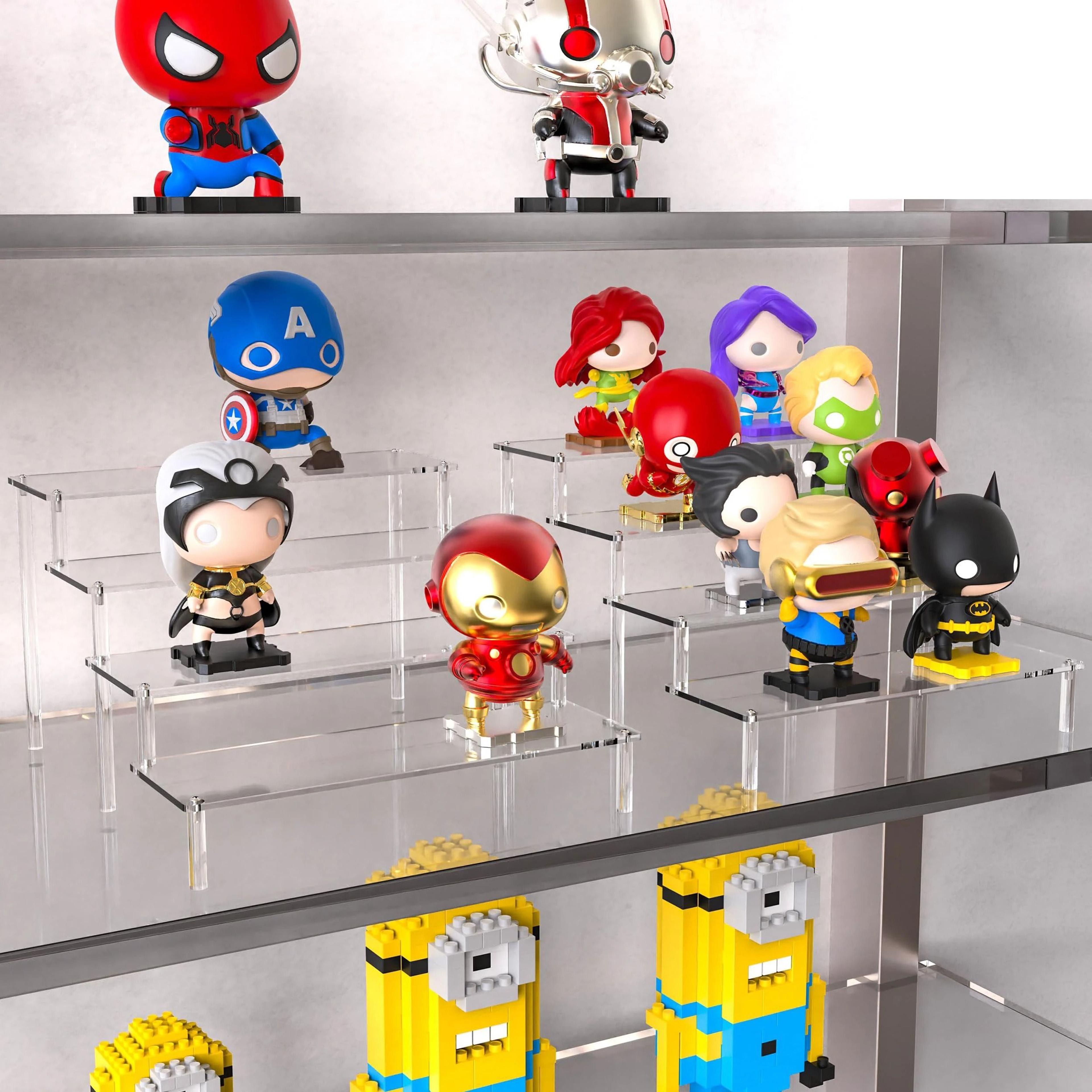 acrylic display rack tiered perfume jewelry and dessert stand