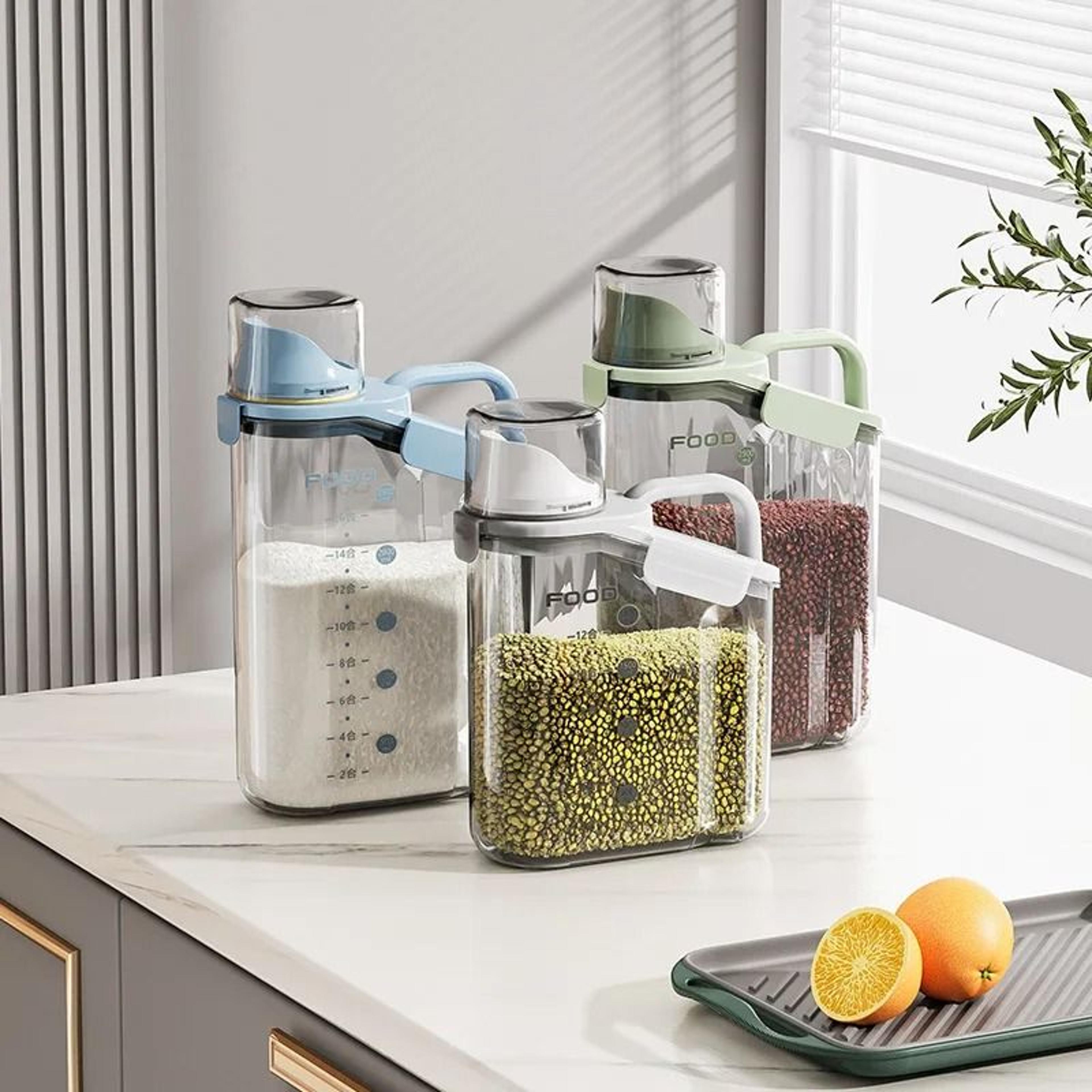 moisture proof food storage container transparent dry food jar