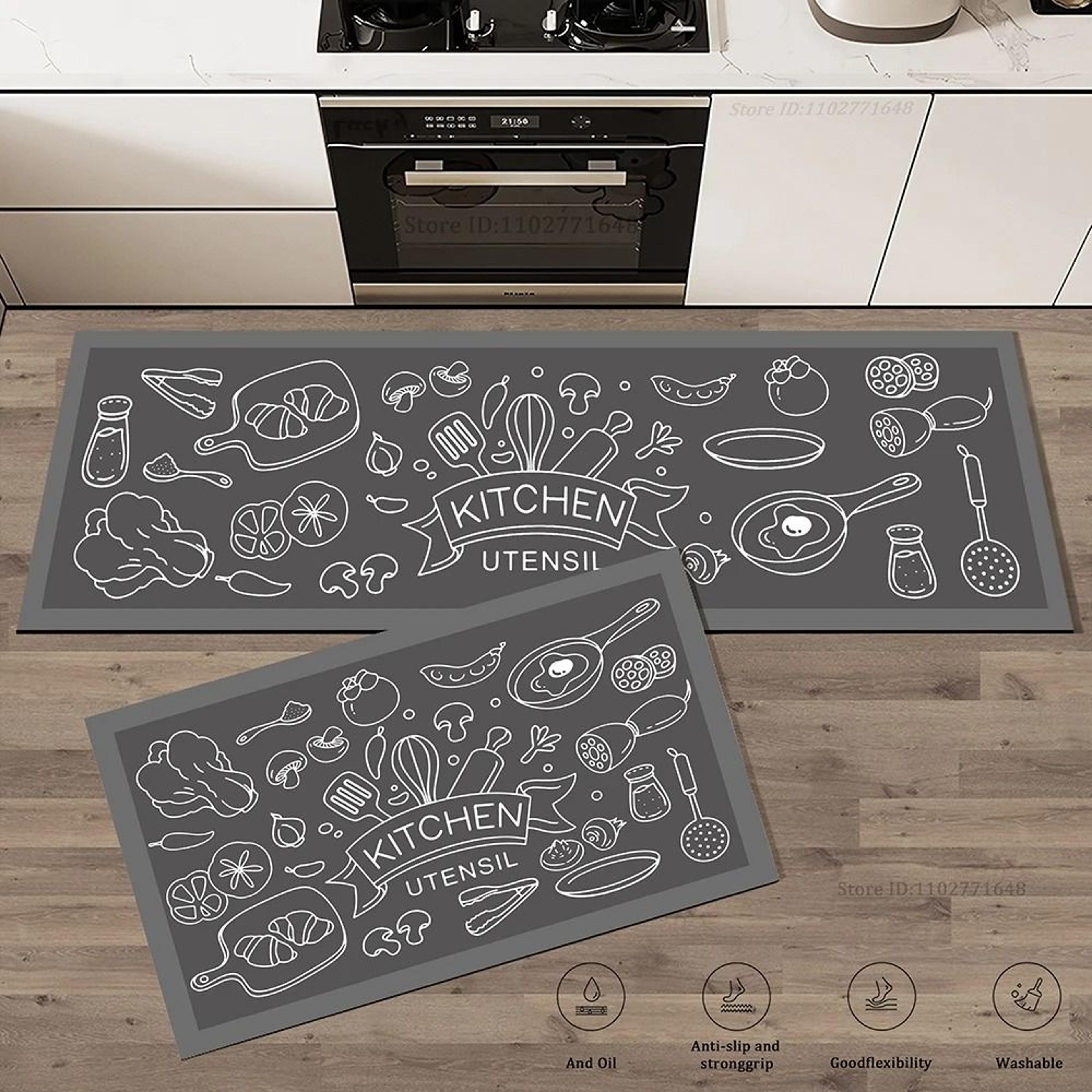 waterproof anti fatigue kitchen mat non slip washable rug