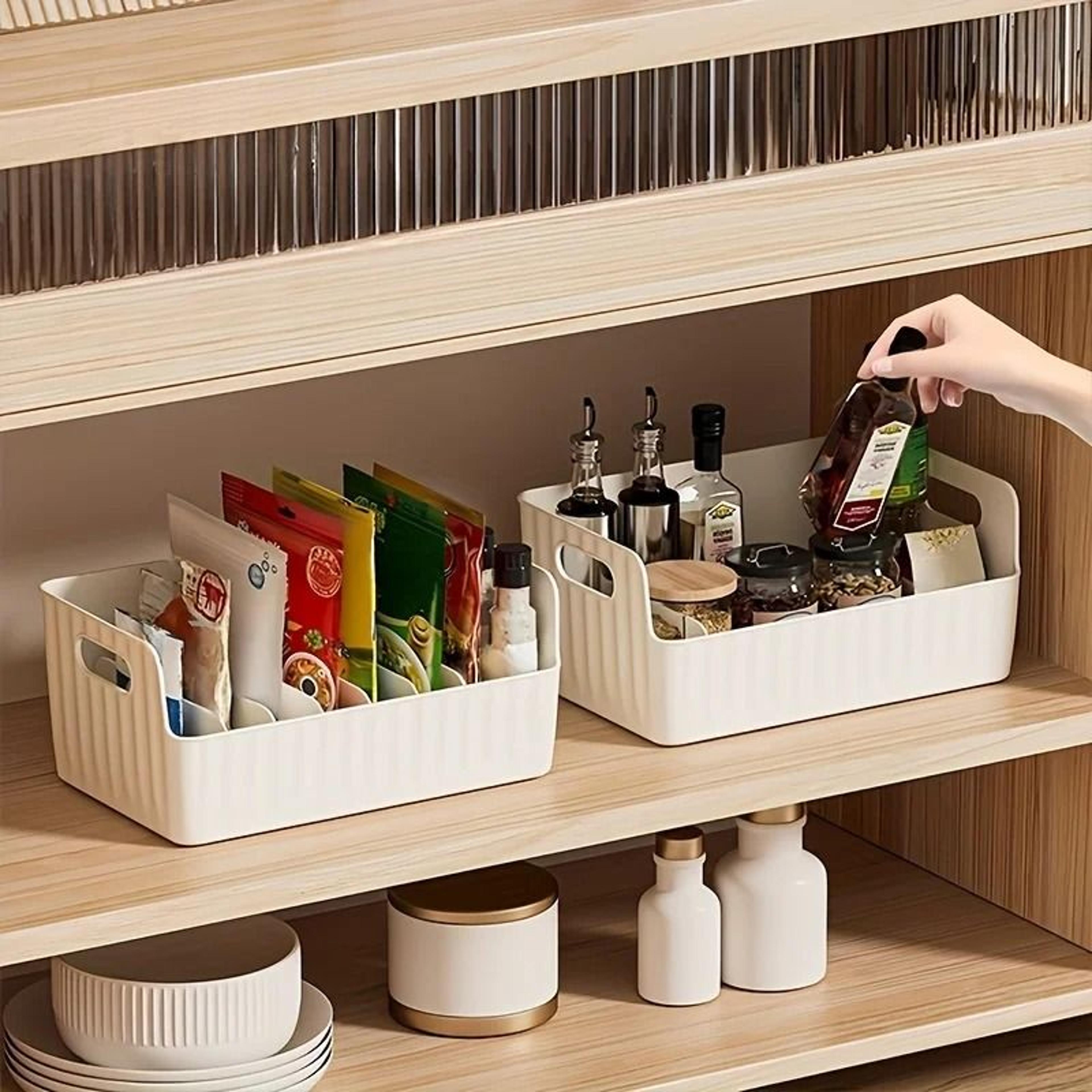 six compartment detachable spice rack kitchen organizer