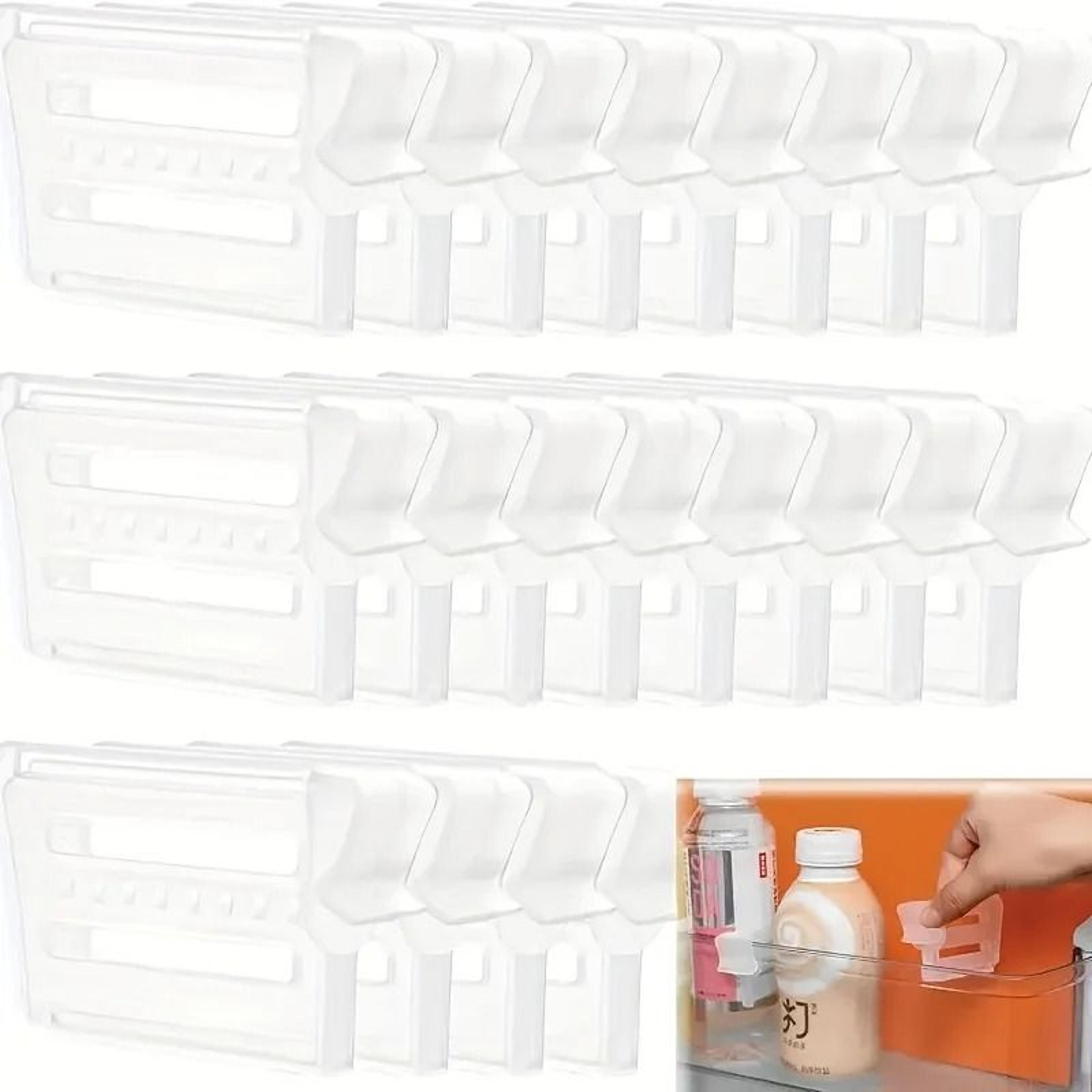 adjustable refrigerator space divider for drinks and sauces