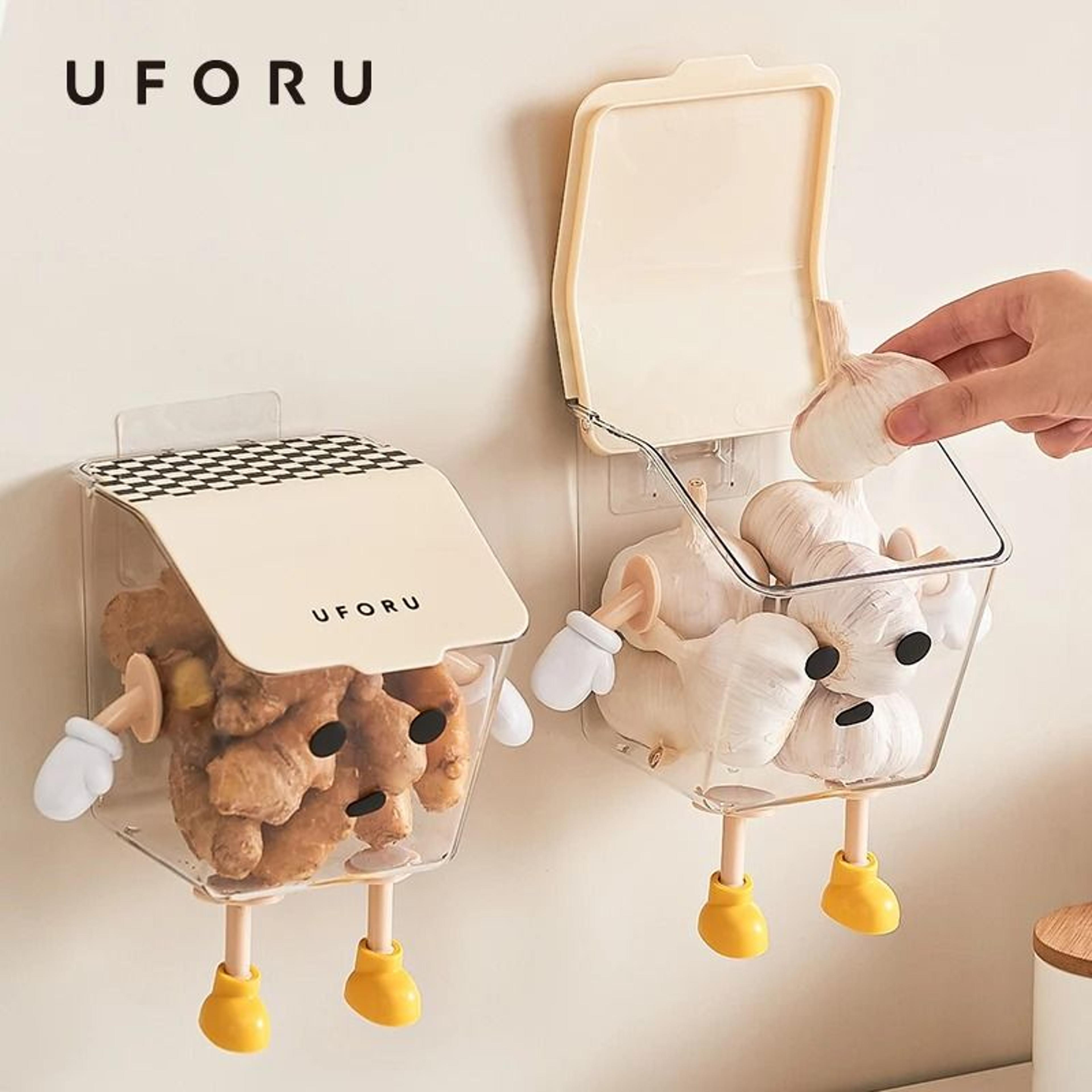 wall hanging onion garlic ginger storage basket for kitchen seasoning organization