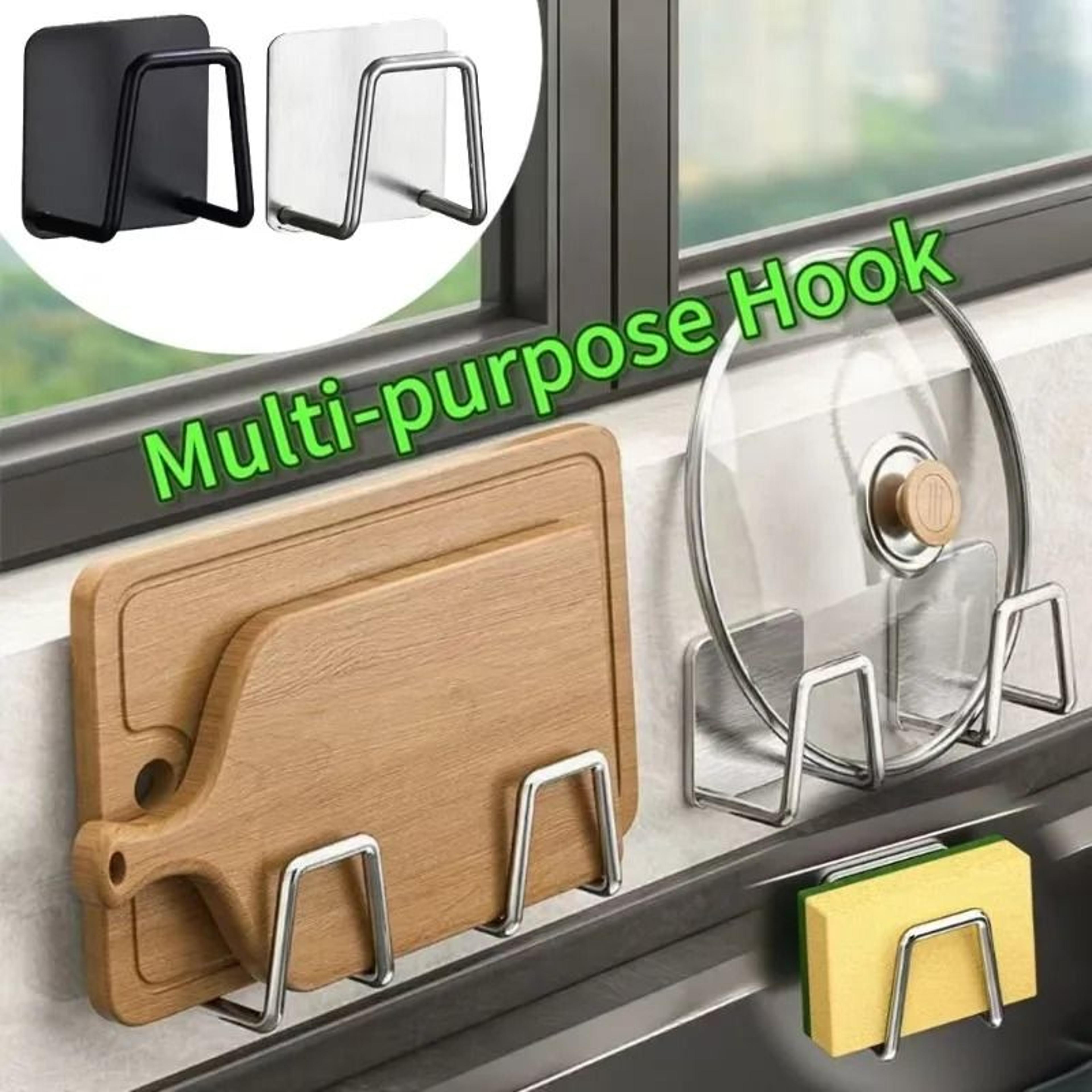 stainless steel sink sponge rack for kitchen draining storage