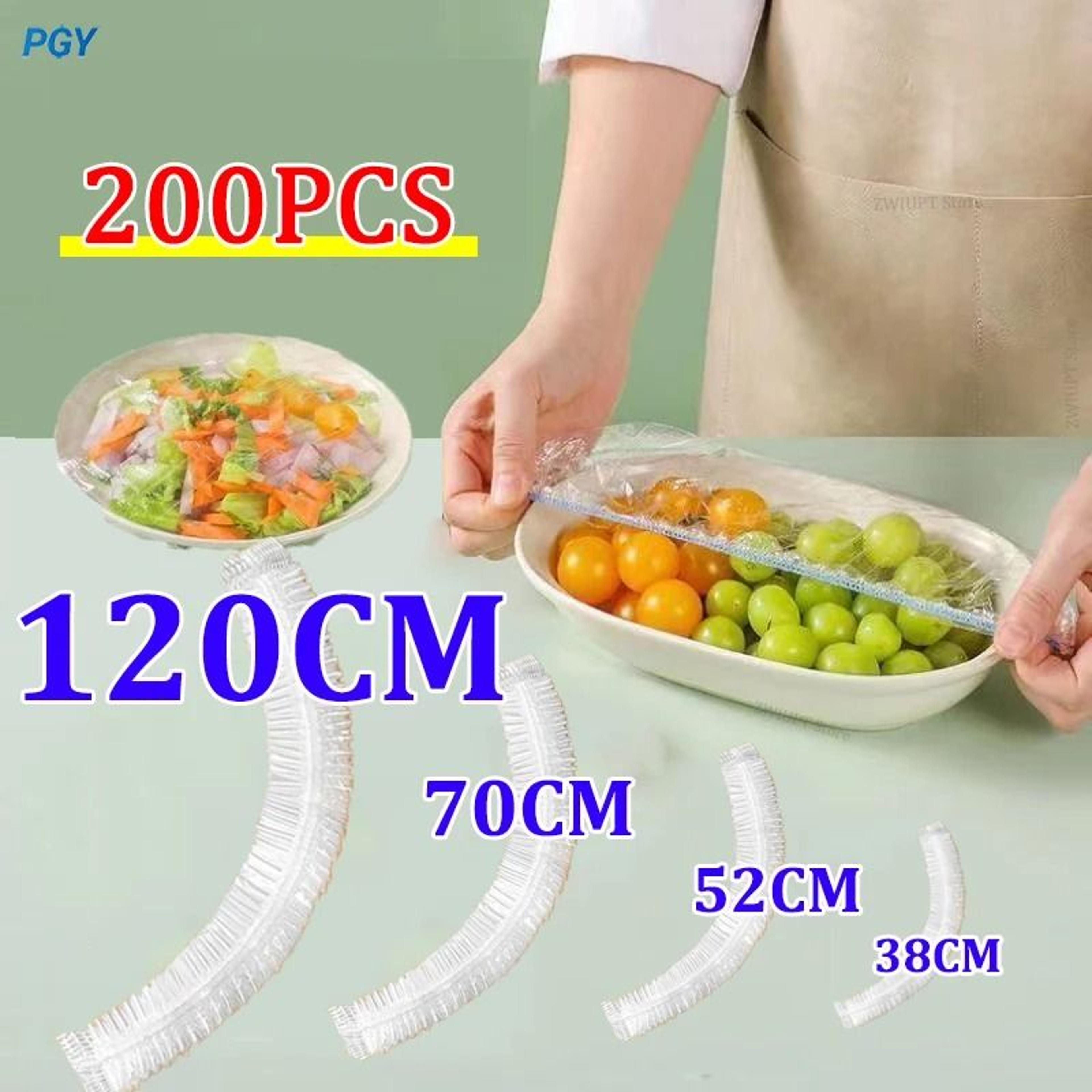 disposable elastic food covers for fresh kitchen storage