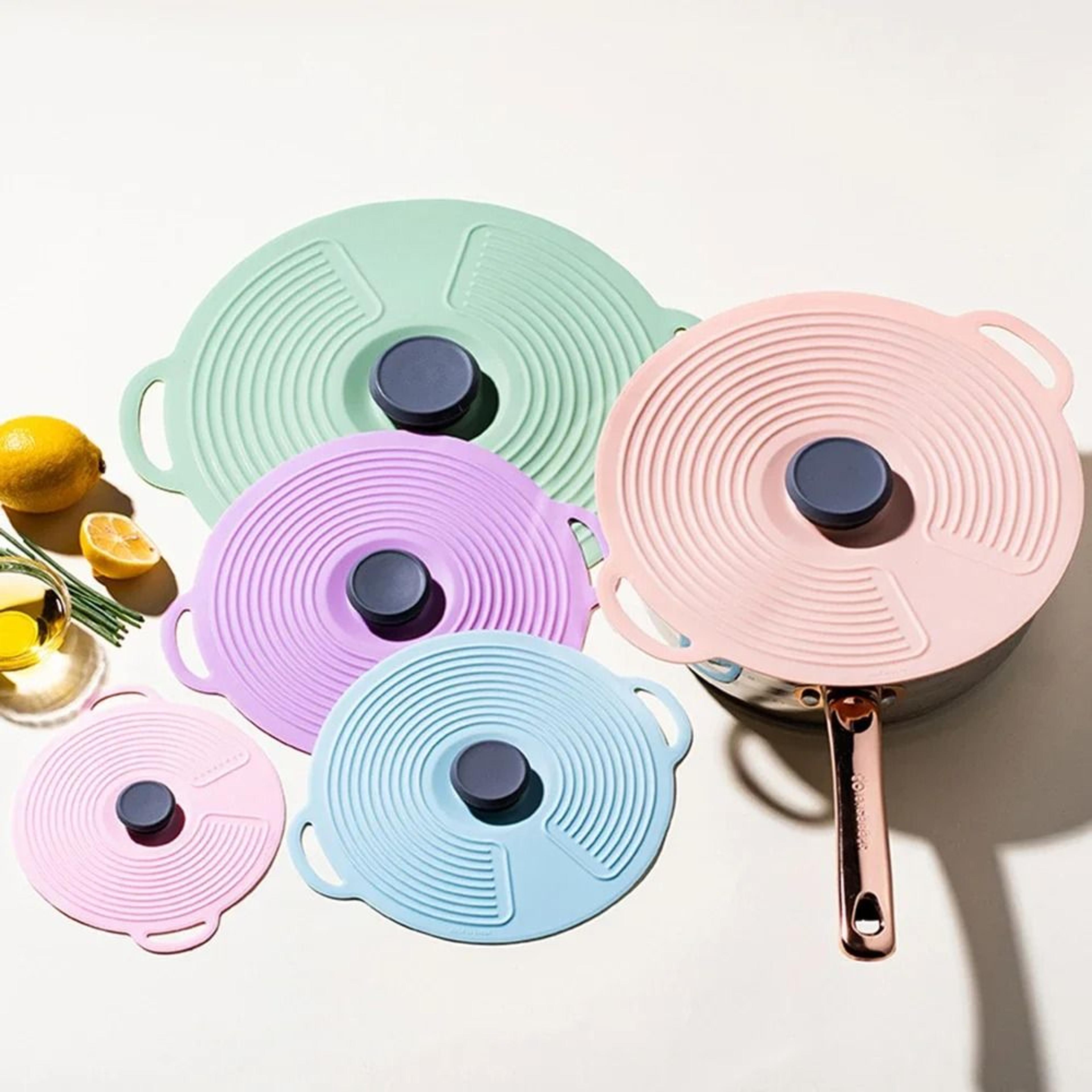 reusable silicone pot cover for microwave refrigerator and food storage