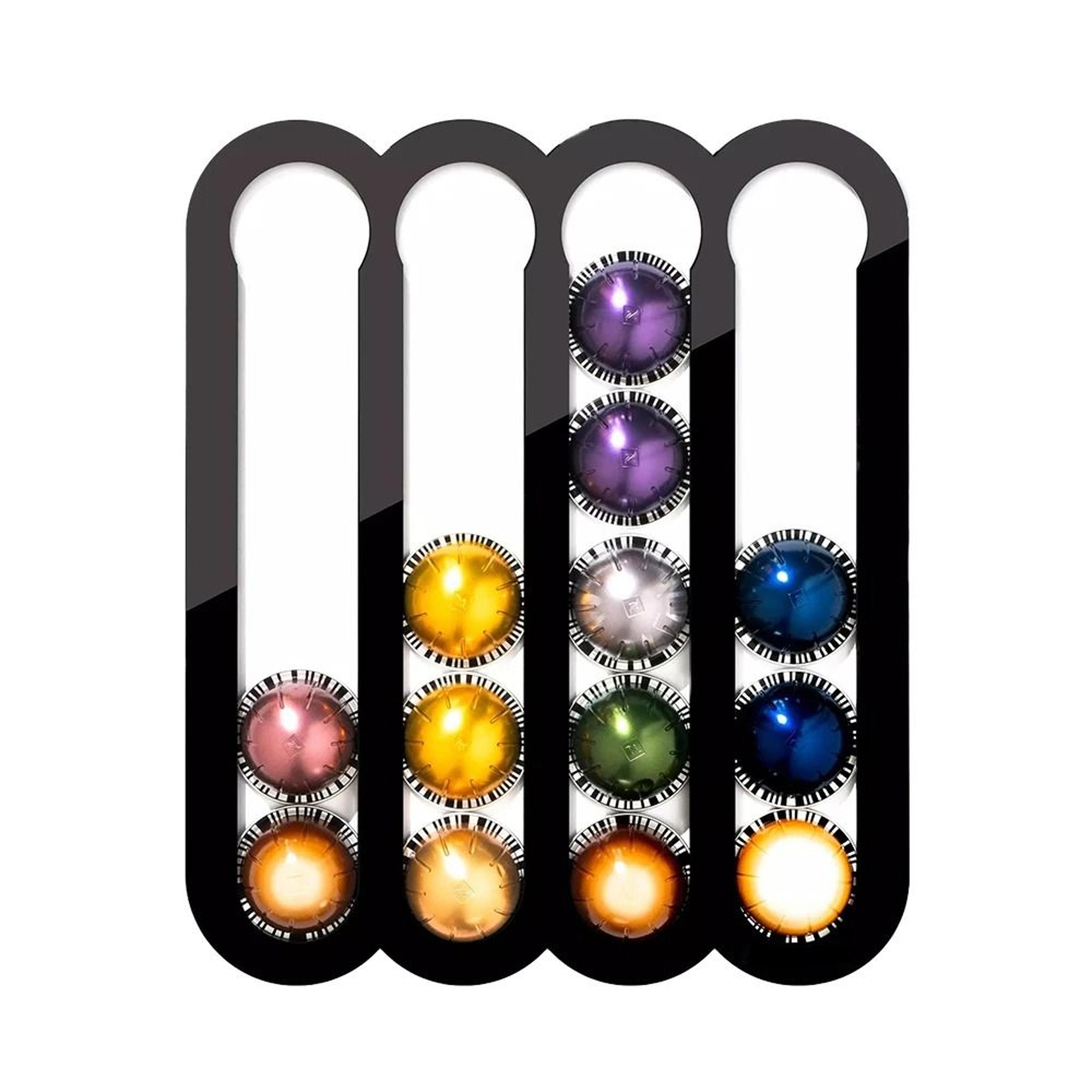 acrylic coffee capsule holder for vertuoline pods kitchen counter storage rack