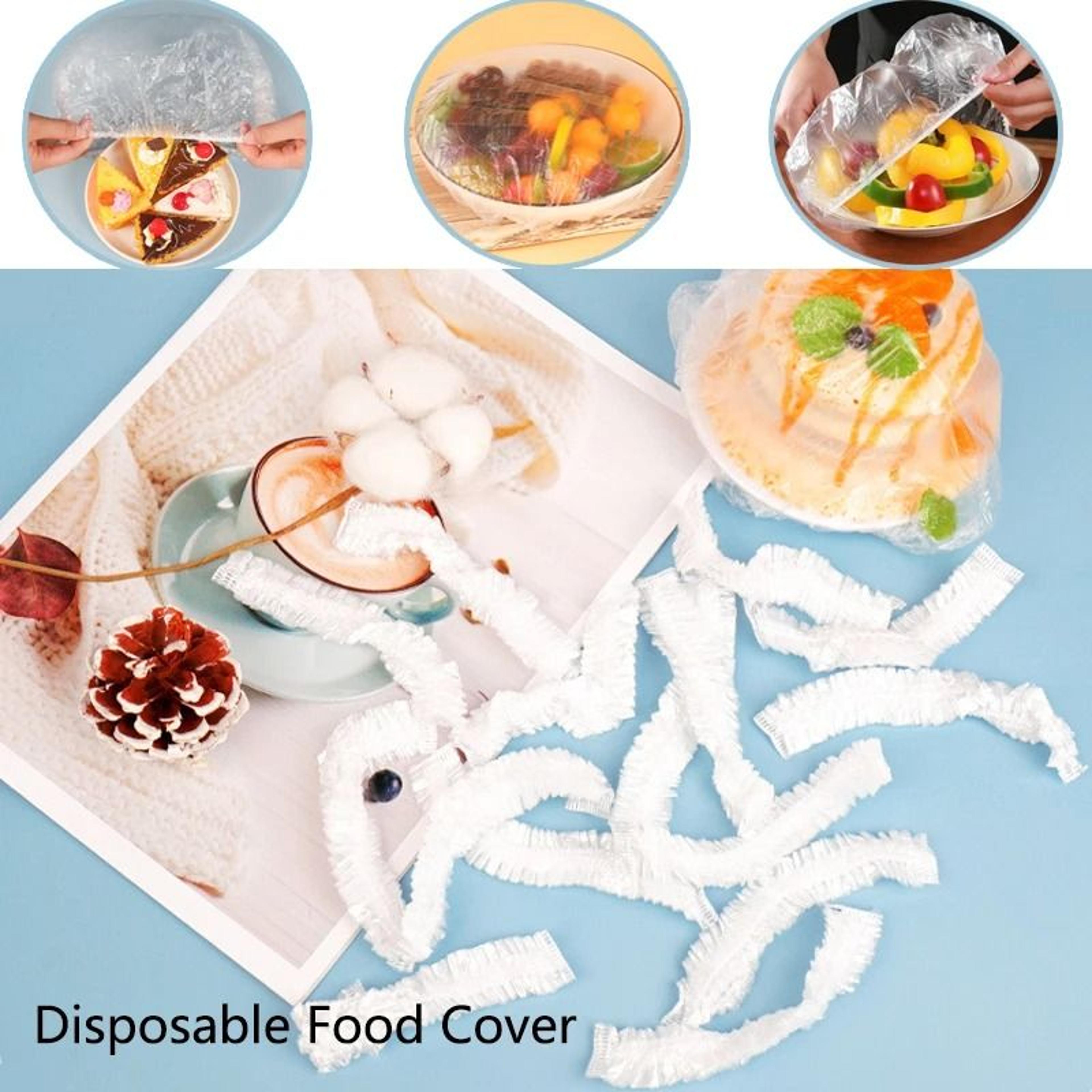 disposable elastic food covers for bowls plates shoes shower head storage