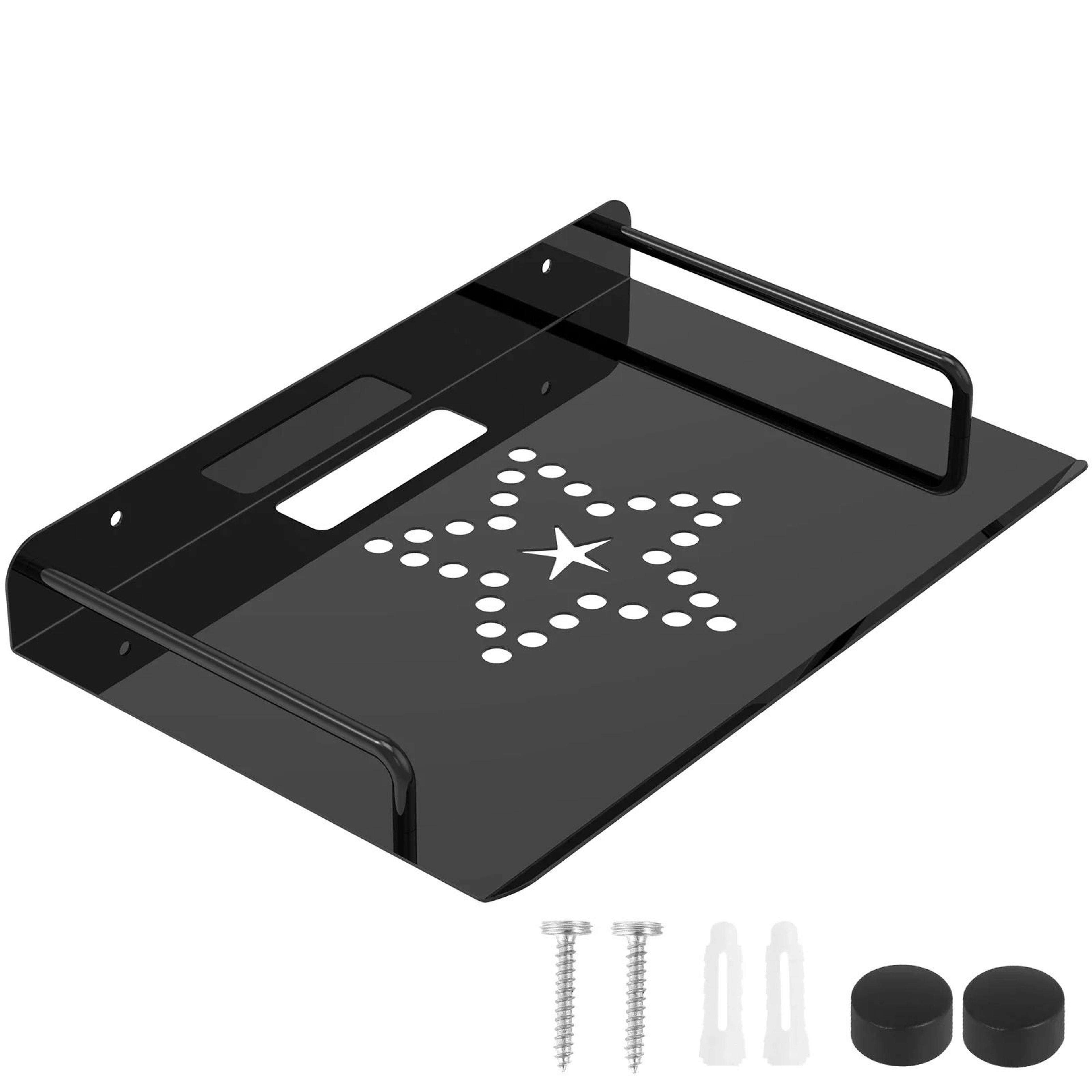 wall mounted projector stand for router and tv box storage