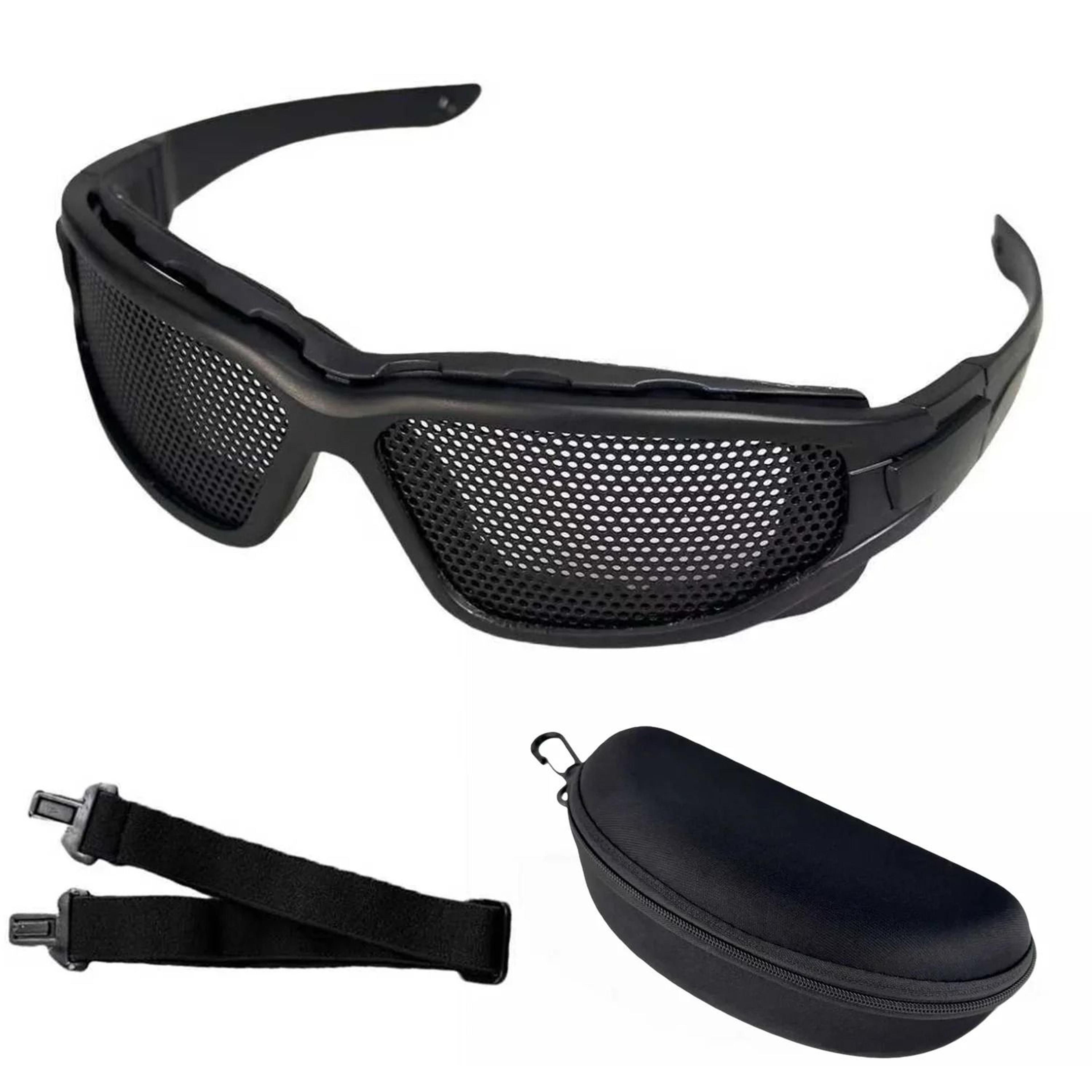 steel mesh tactical goggles for airsoft and outdoor sports