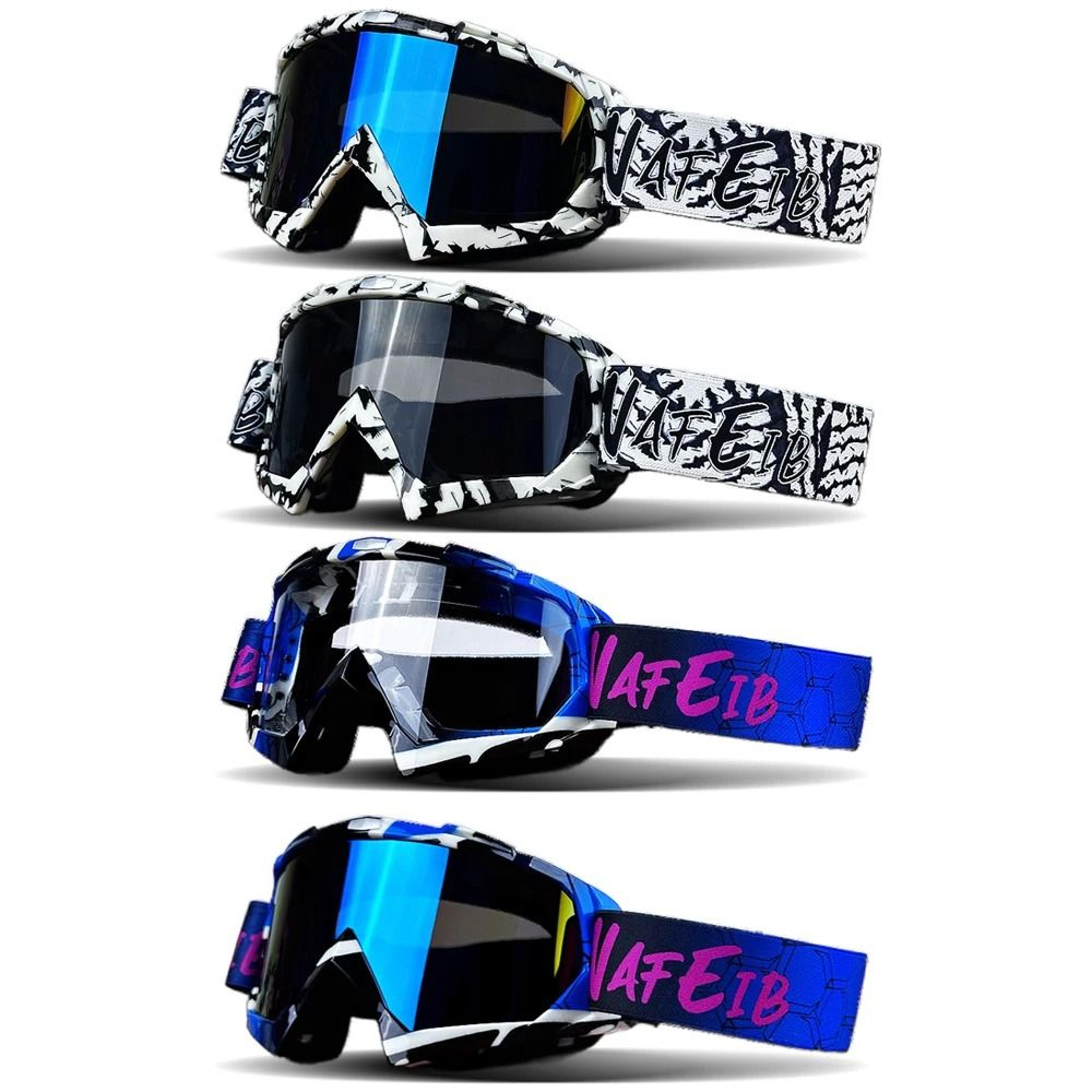 purple uv400 motocross goggles for riding and cycling