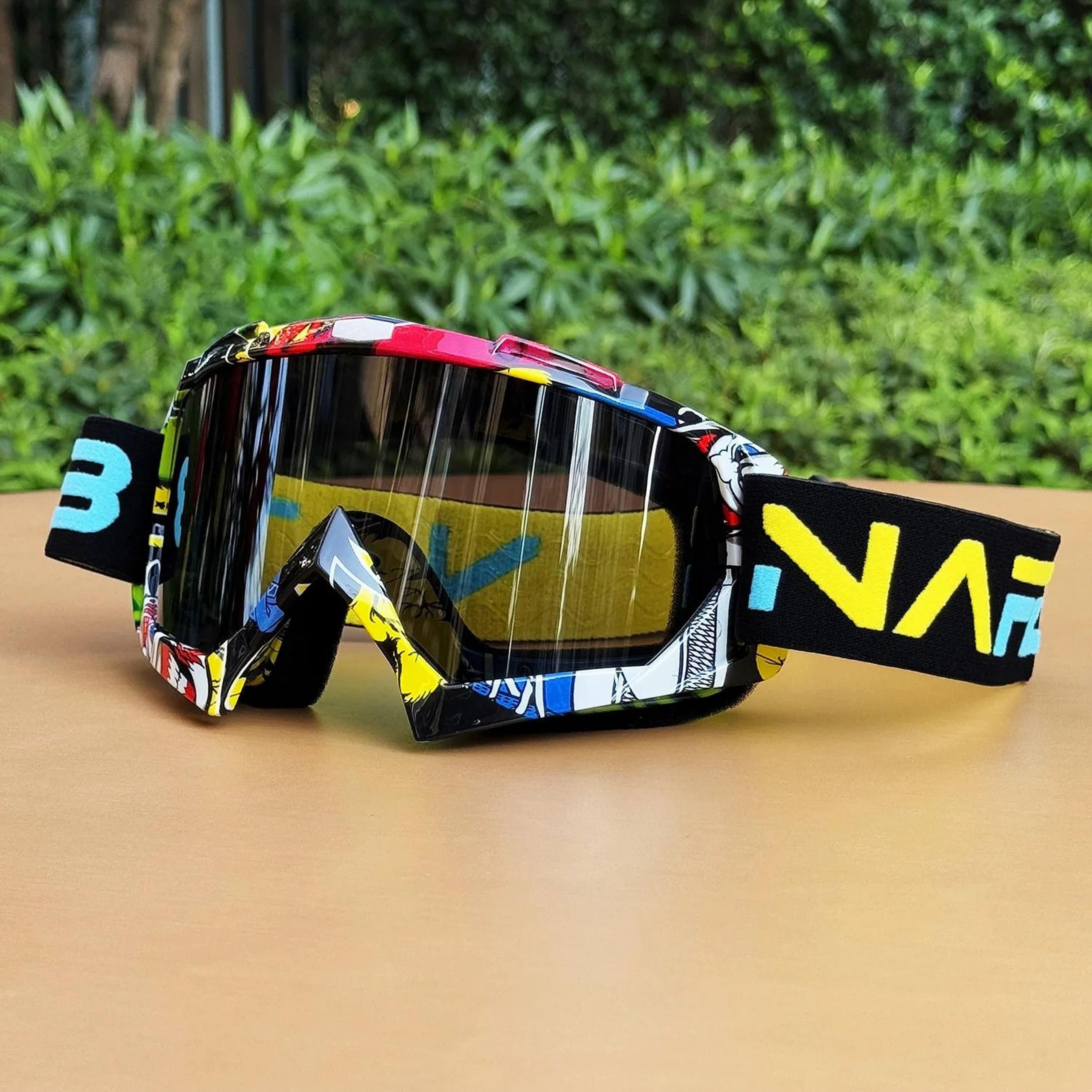 nafeib motocross goggles for mountain bike and motorcycle riding