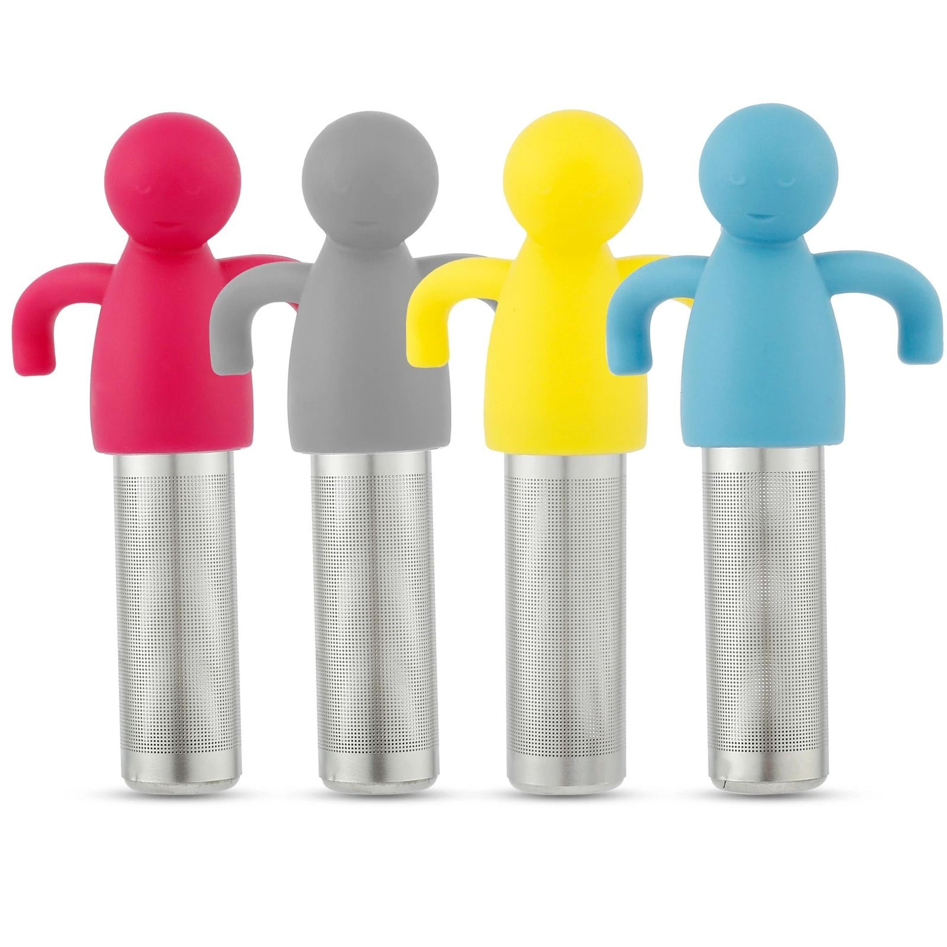 stainless steel tea infuser set for loose leaf tea