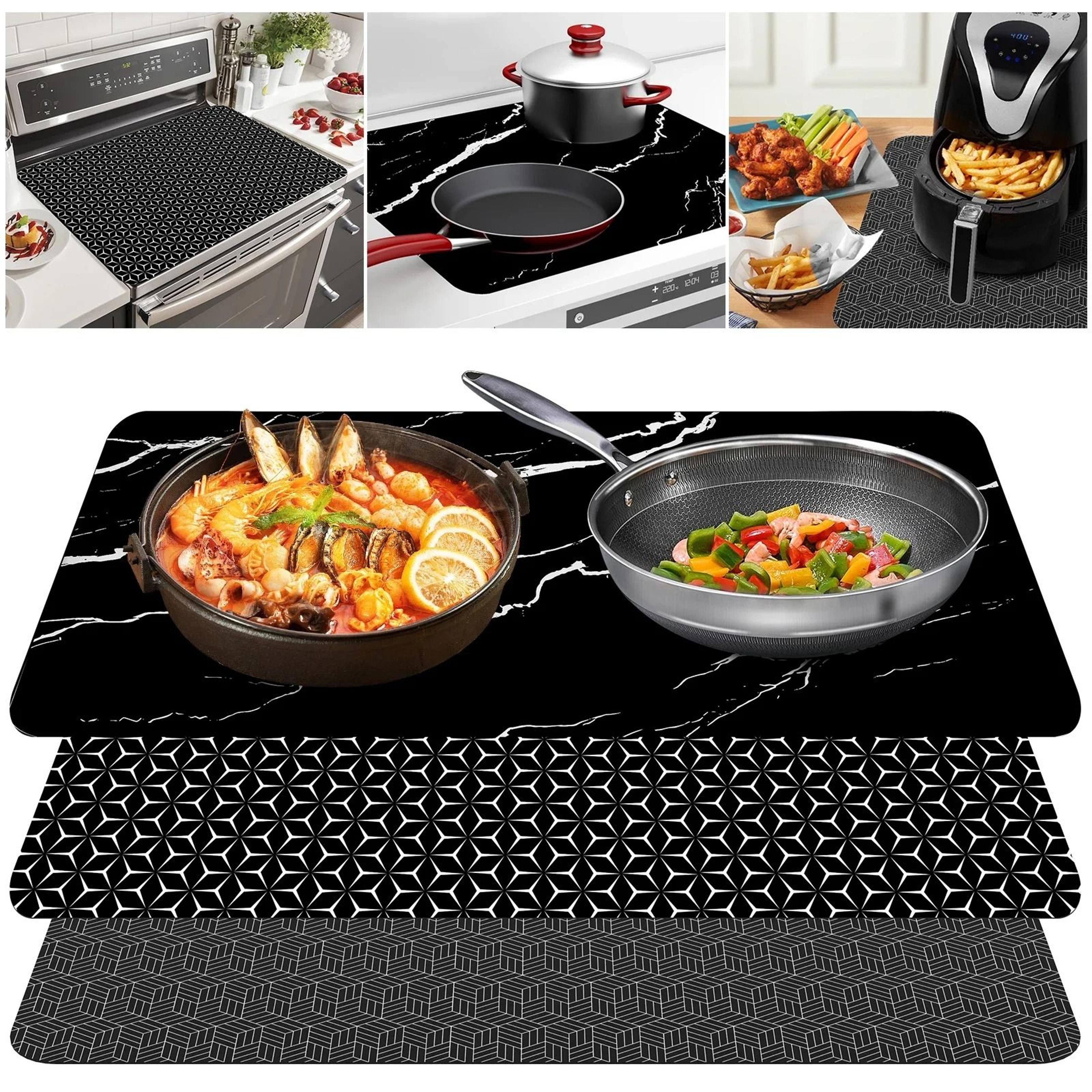 silicone induction cooktop protector mat for scratch free cooking