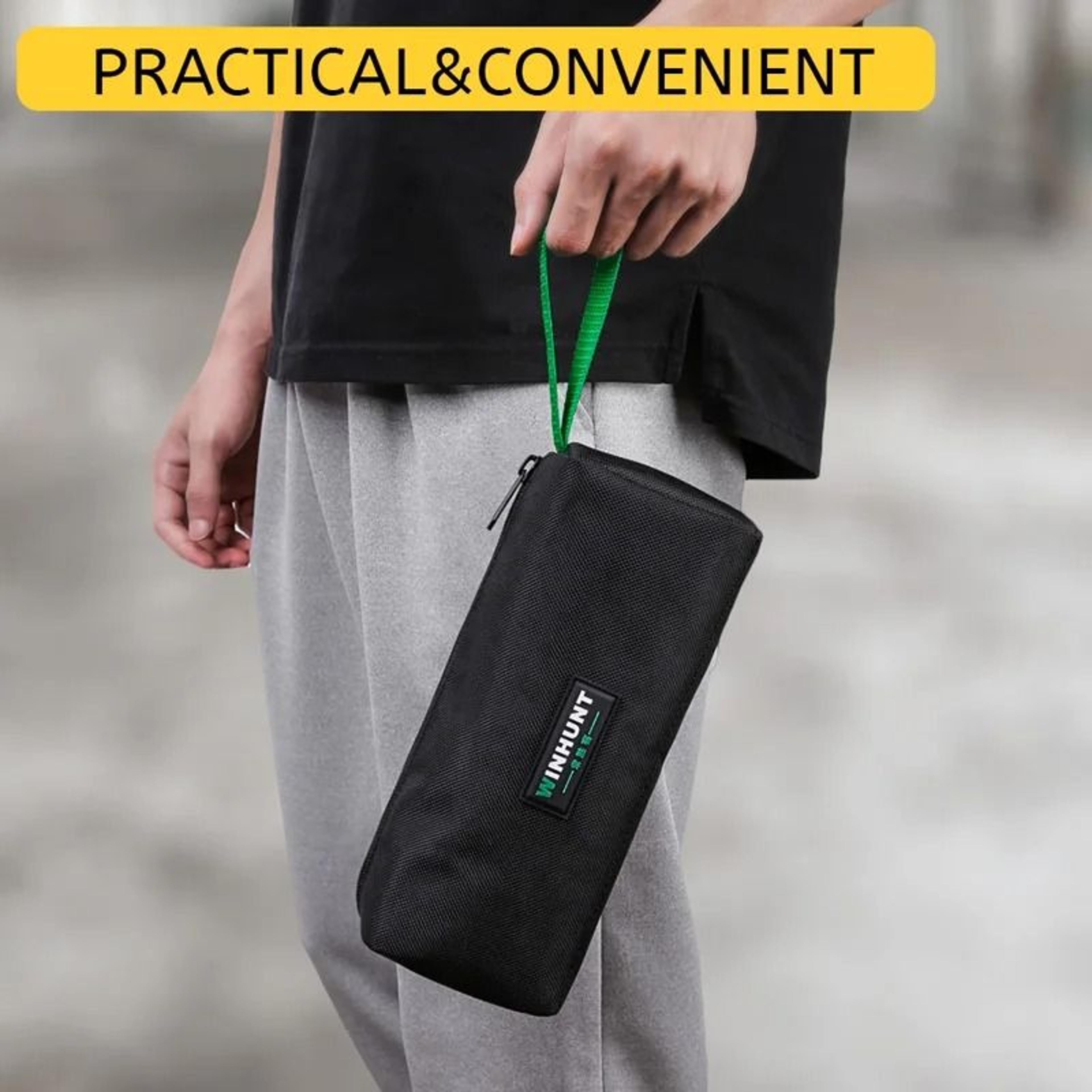 small electrician tool kit bag for hardware and repair storage