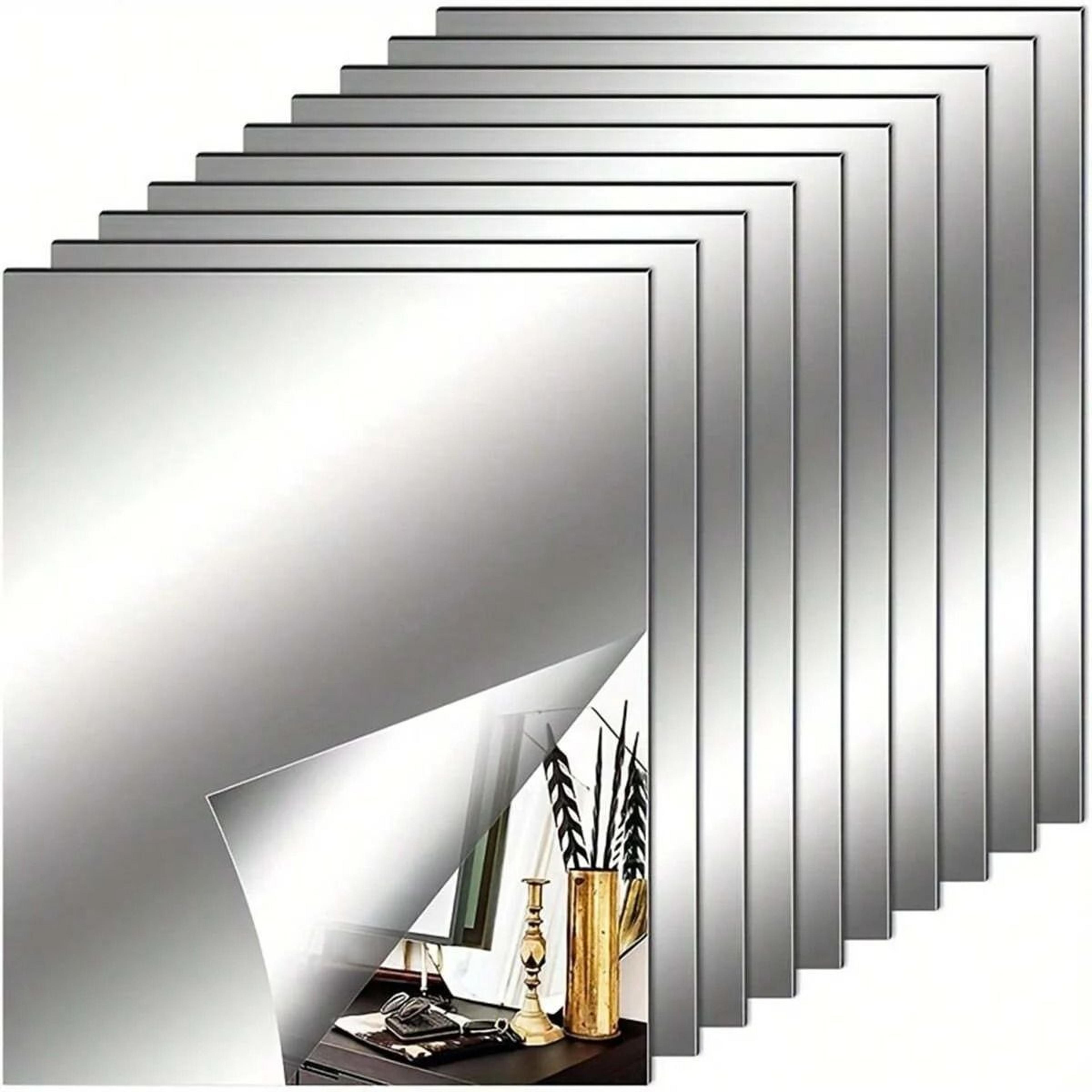 self adhesive acrylic mirror wall stickers for home decor