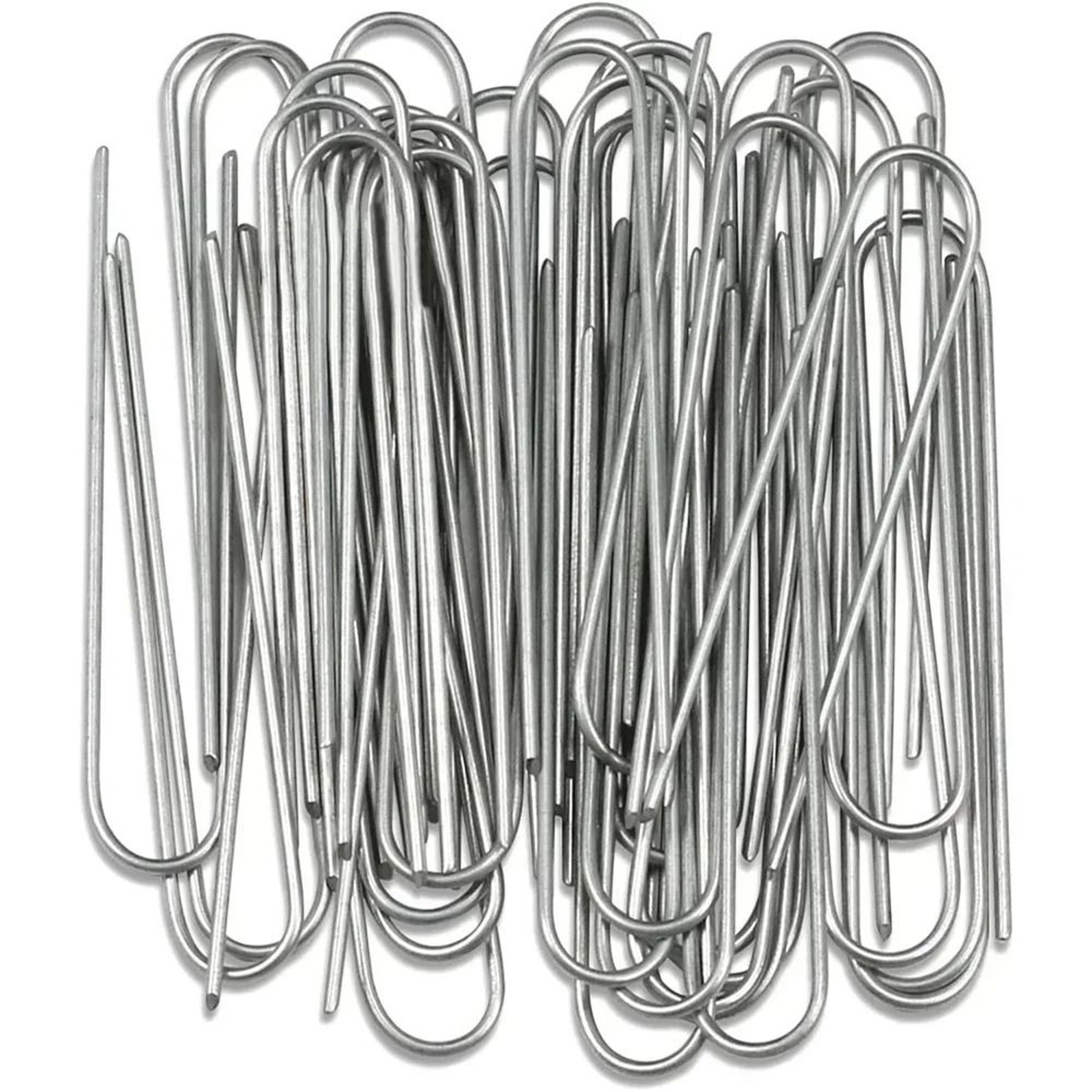 heavy duty galvanized garden staples for landscape fabric and lawn edging