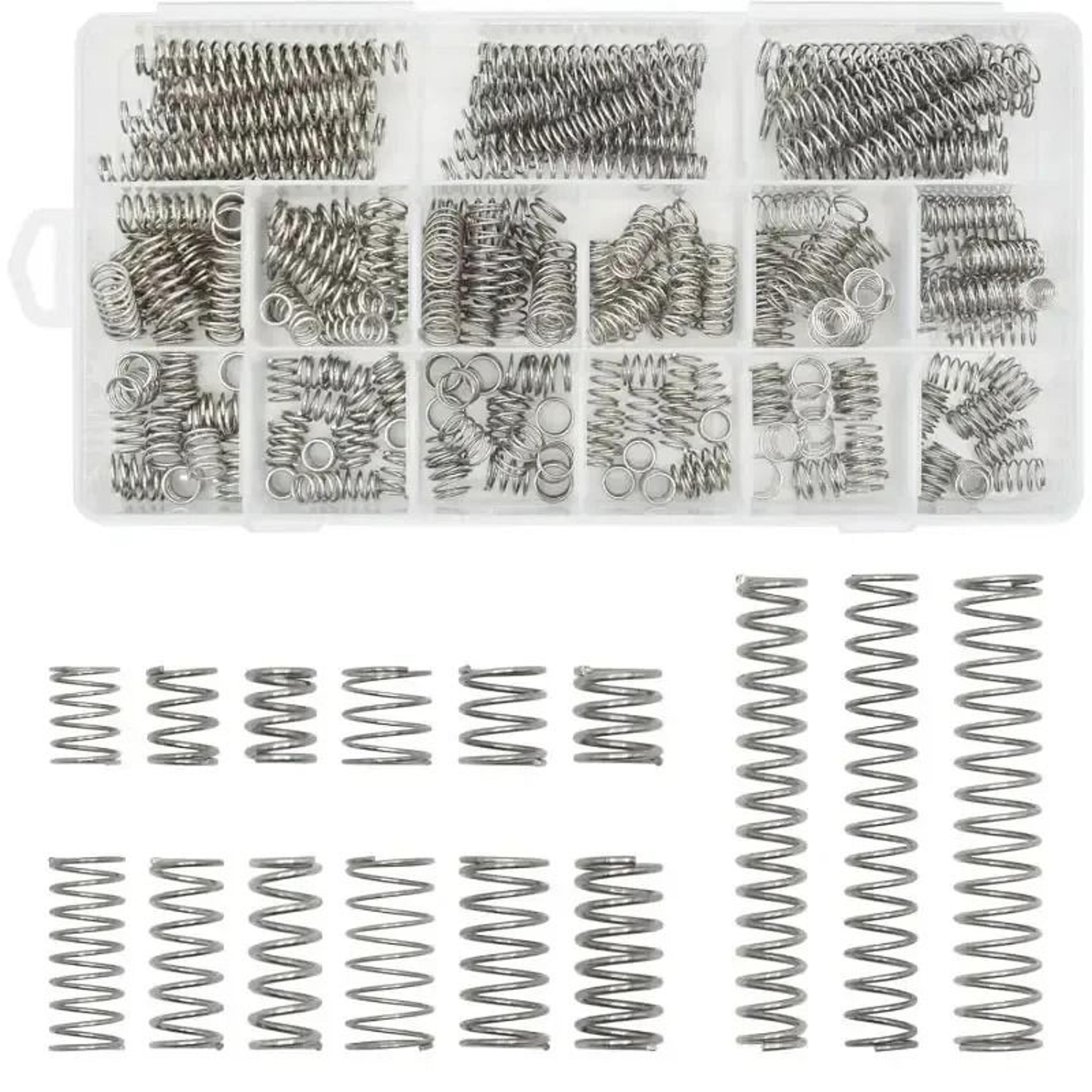 stainless steel spring assortment kit for repairs and diy projects