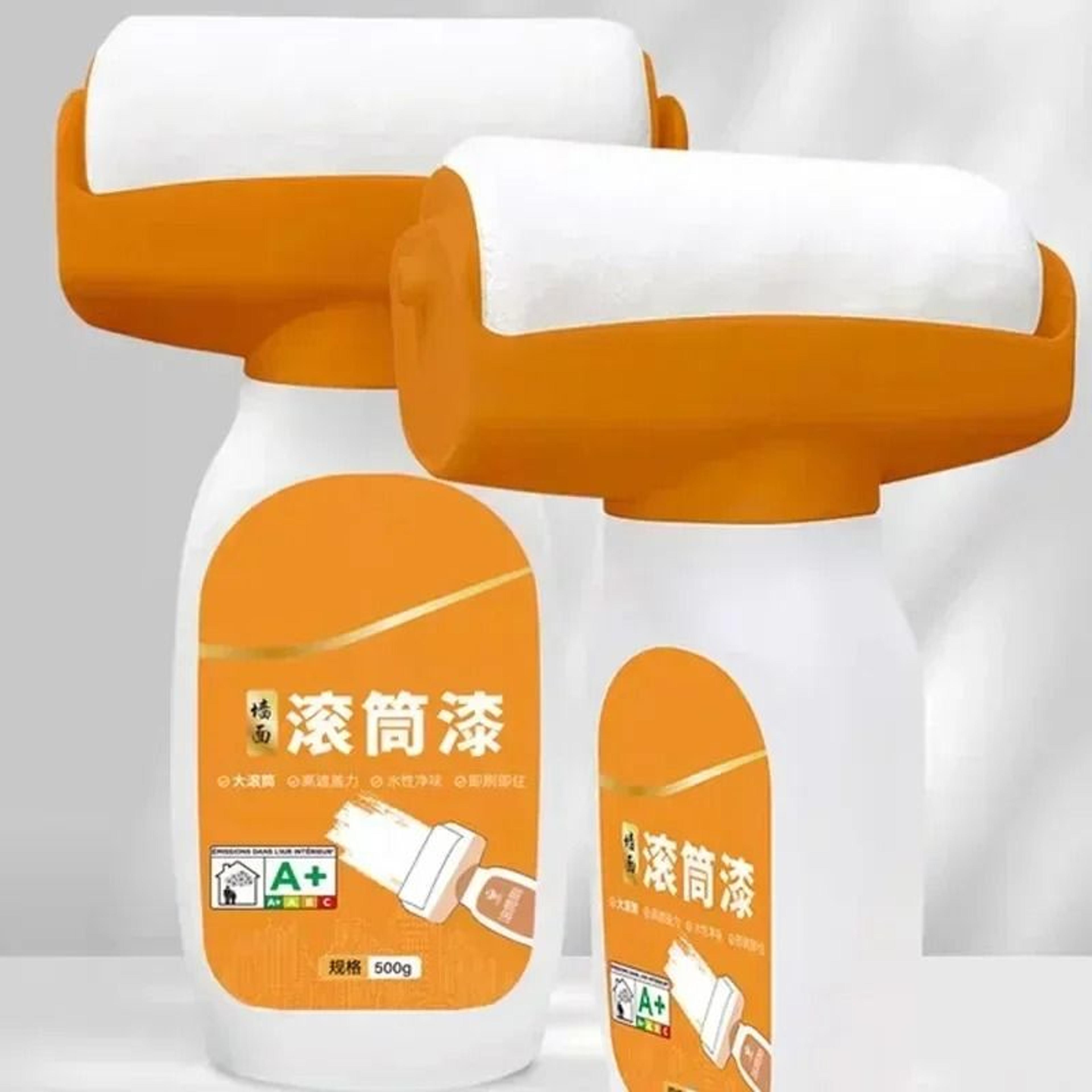 portable wall repair paint roller for white interior touch ups
