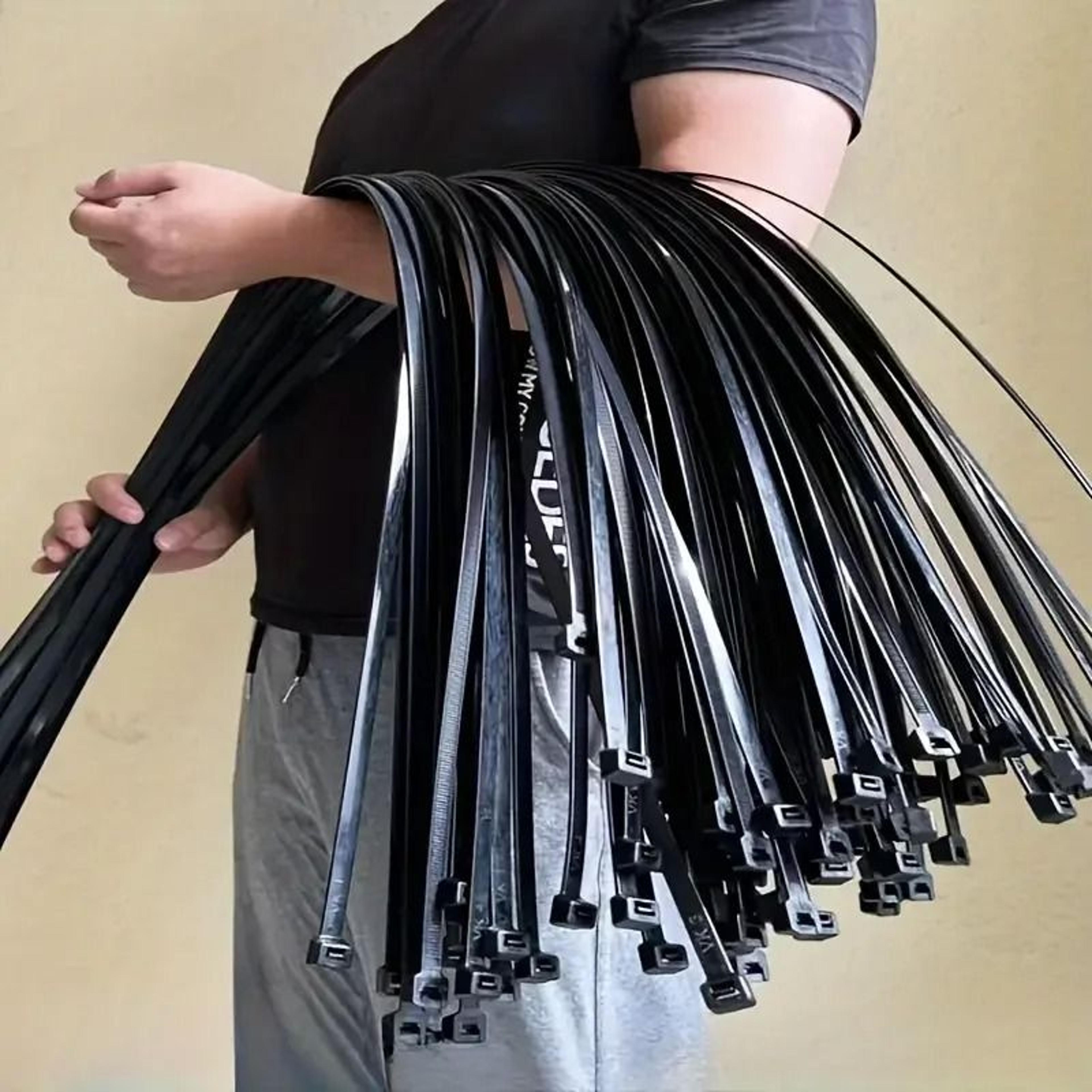 self locking nylon zip ties for cable management