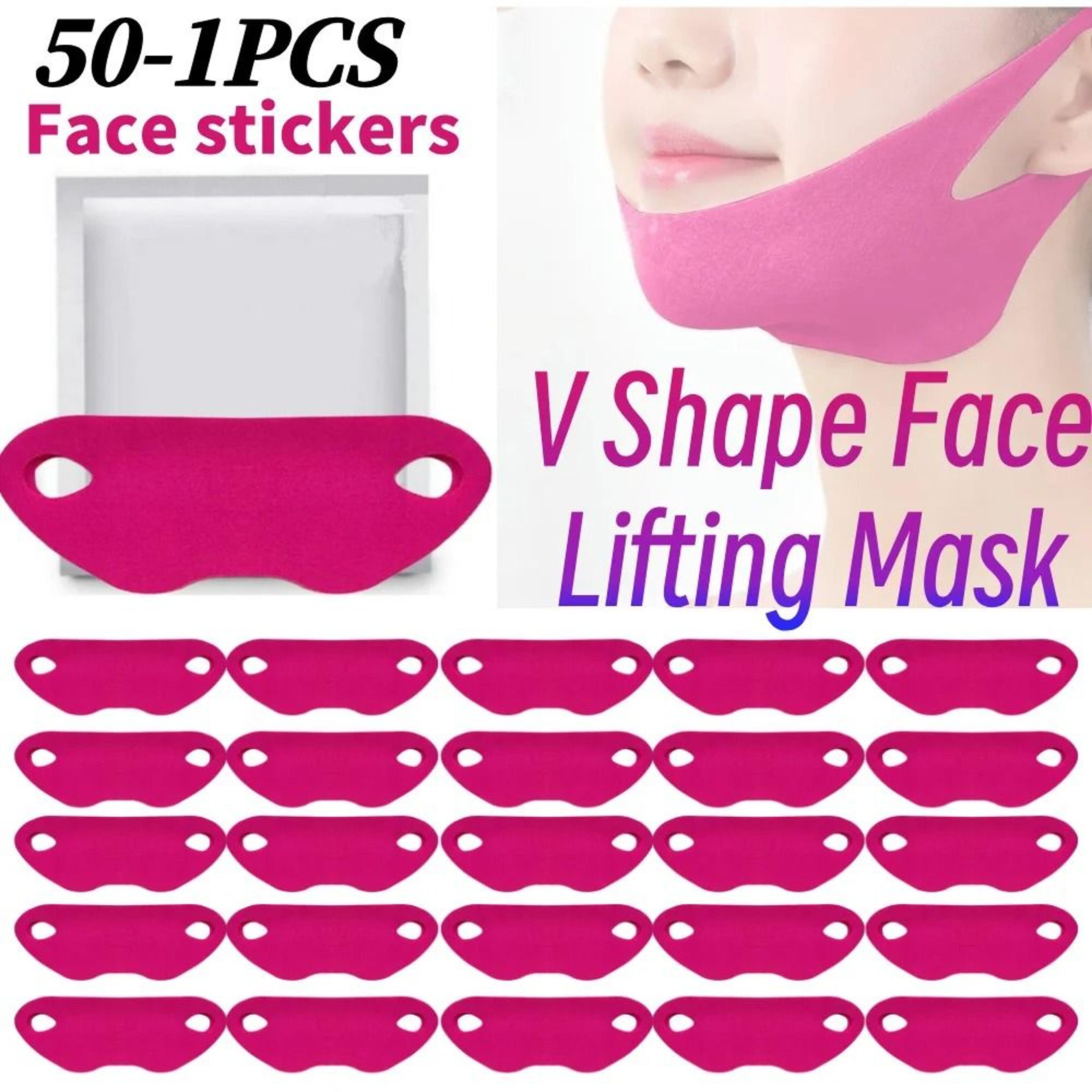 v shape facial lifting mask for chin and cheek care