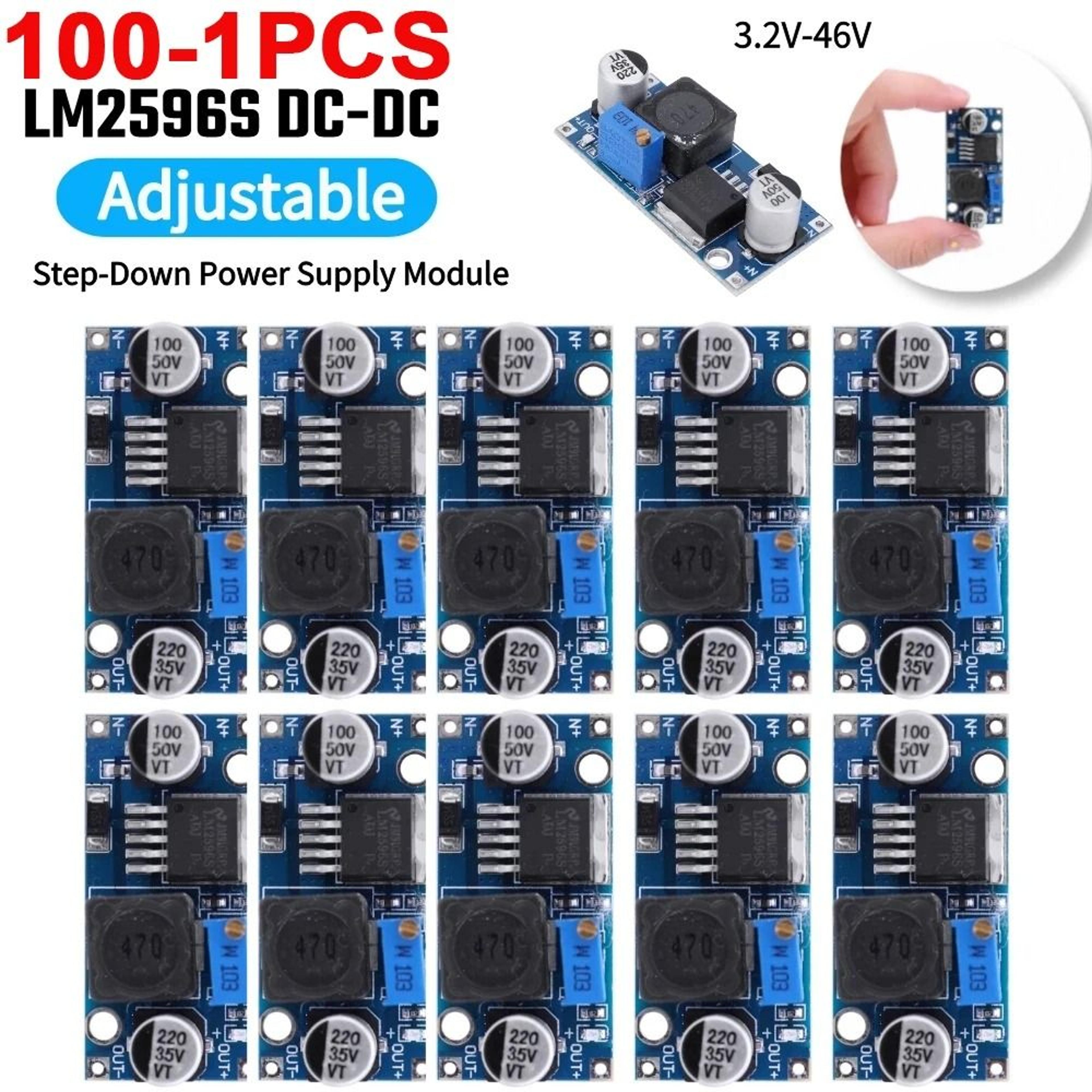 lm2596s dc dc step down power supply module