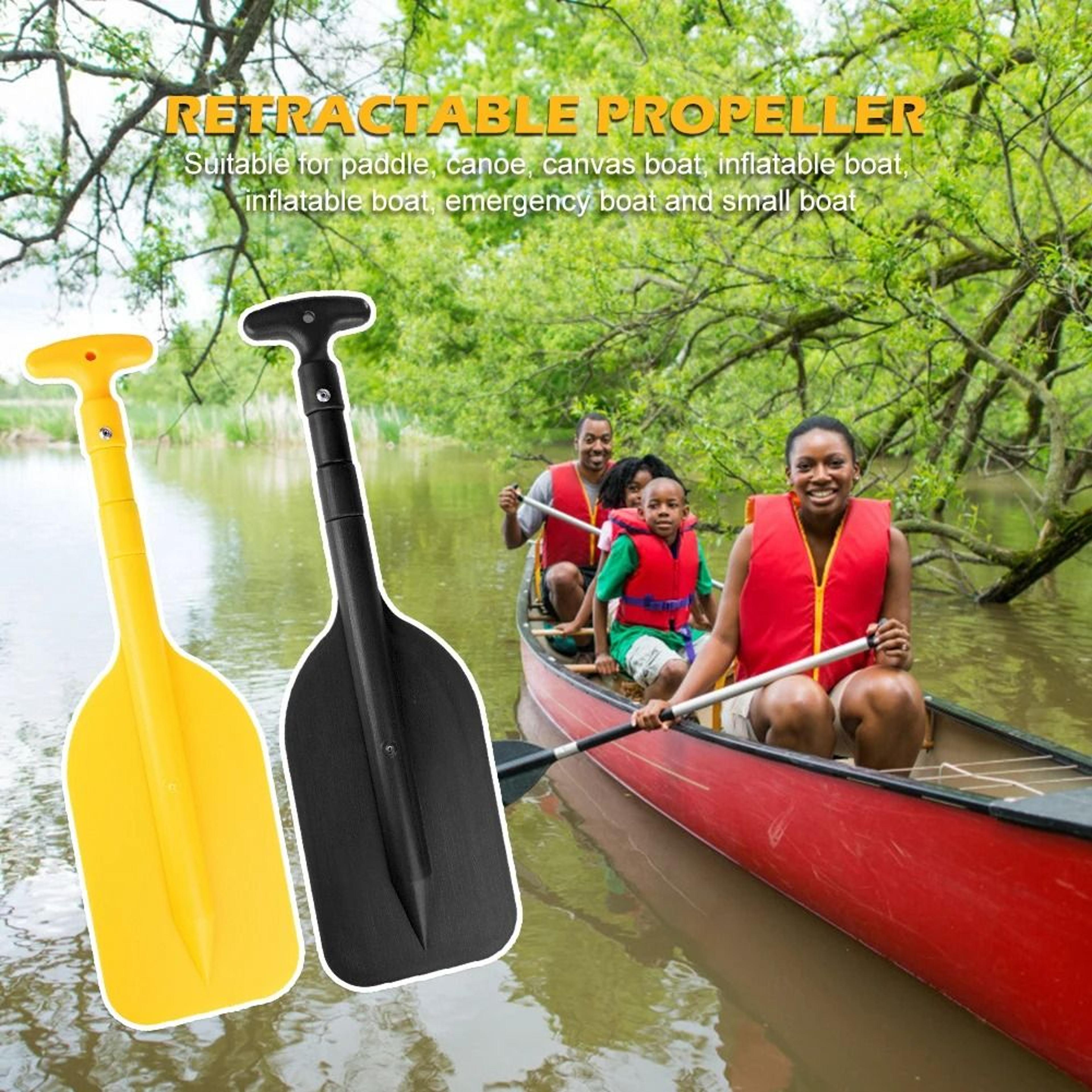 retractable aluminum kayak paddle for inflatable boats