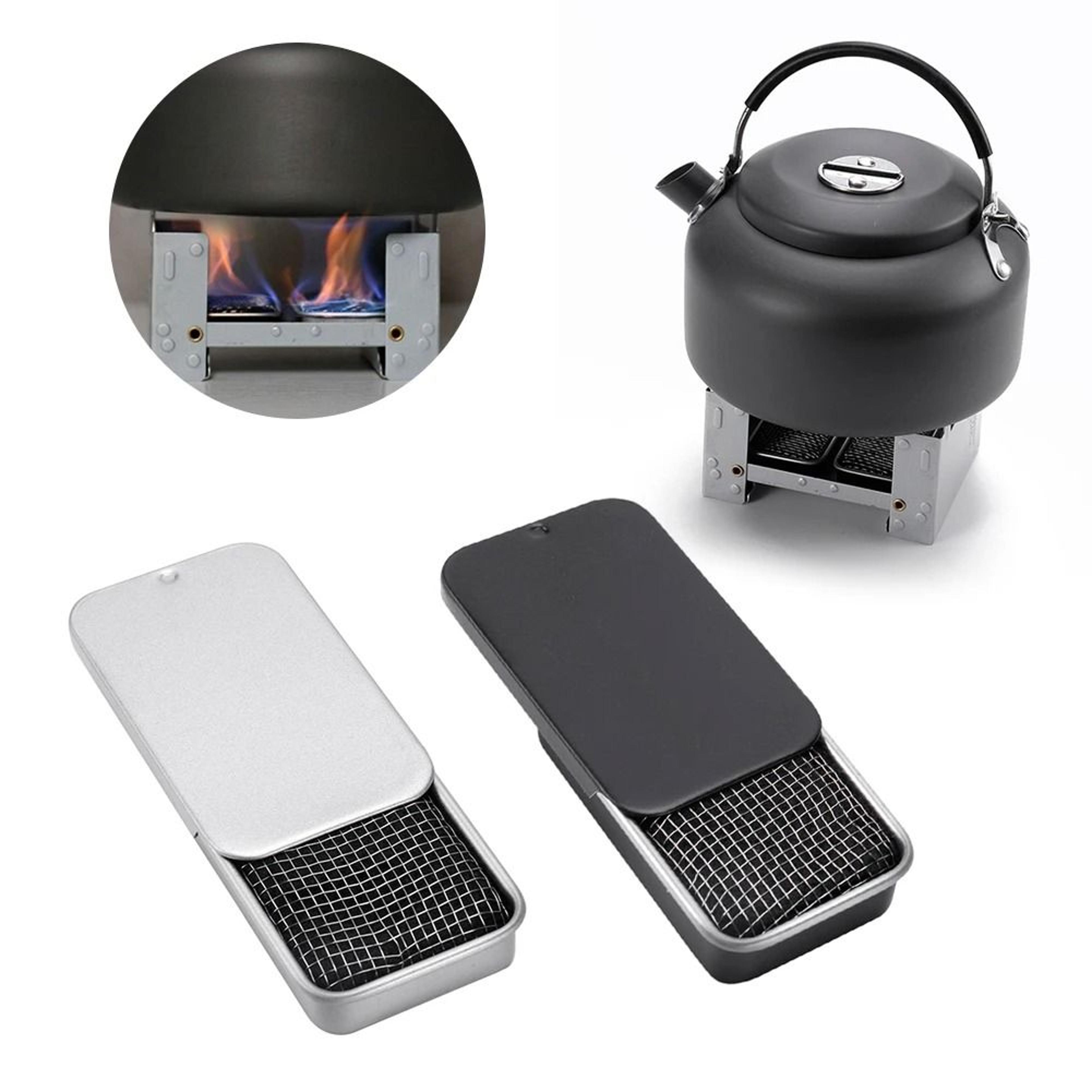 portable stainless steel alcohol stove for camping