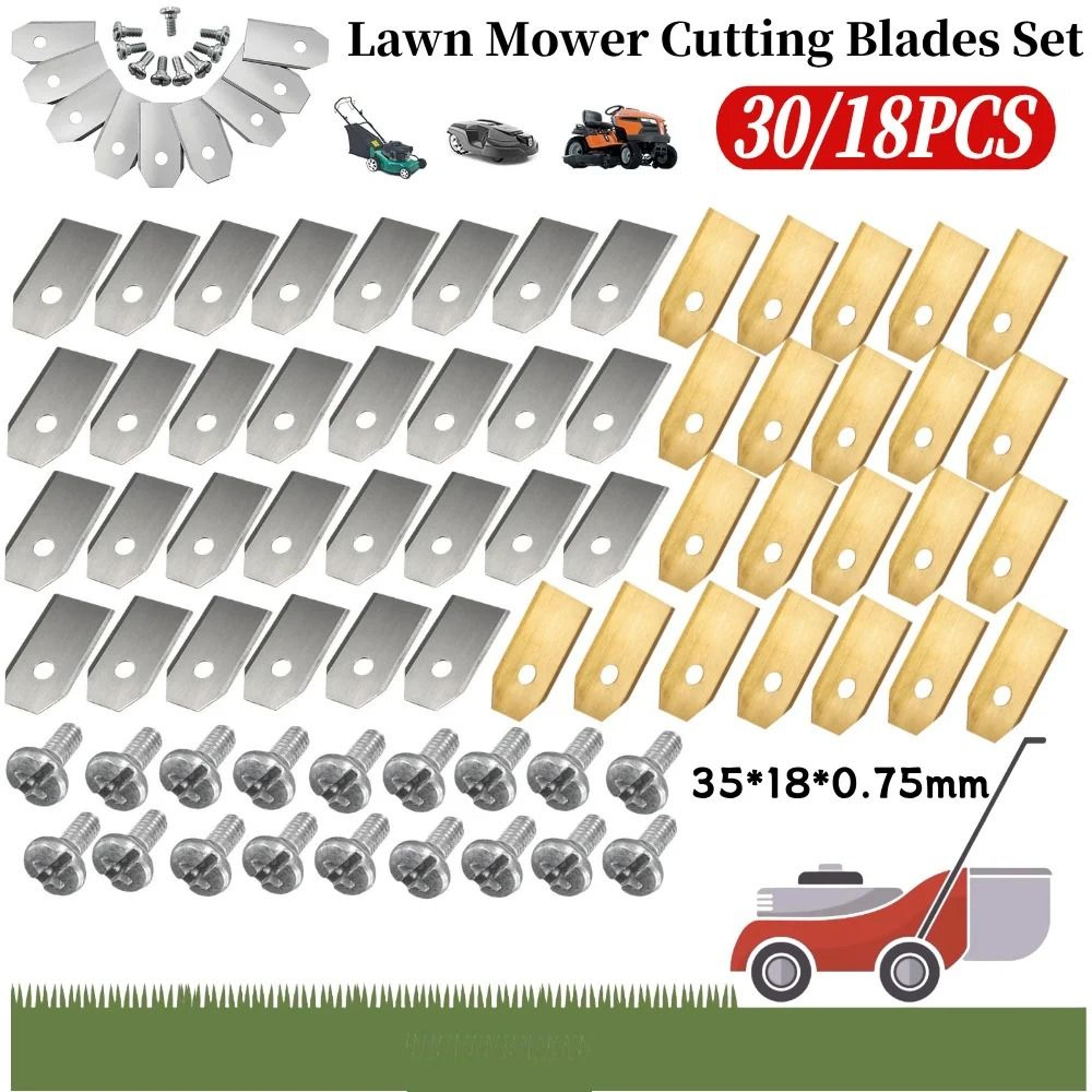 stainless steel lawn mower blades for automower and gardena